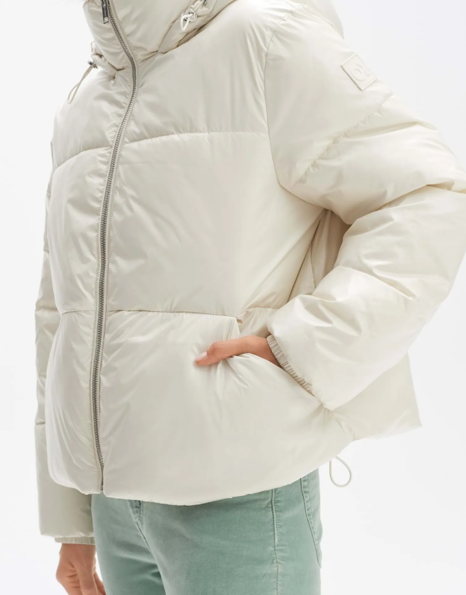 someday Fashion Outdoor>Gewatteerd Jas Hamuro Milk