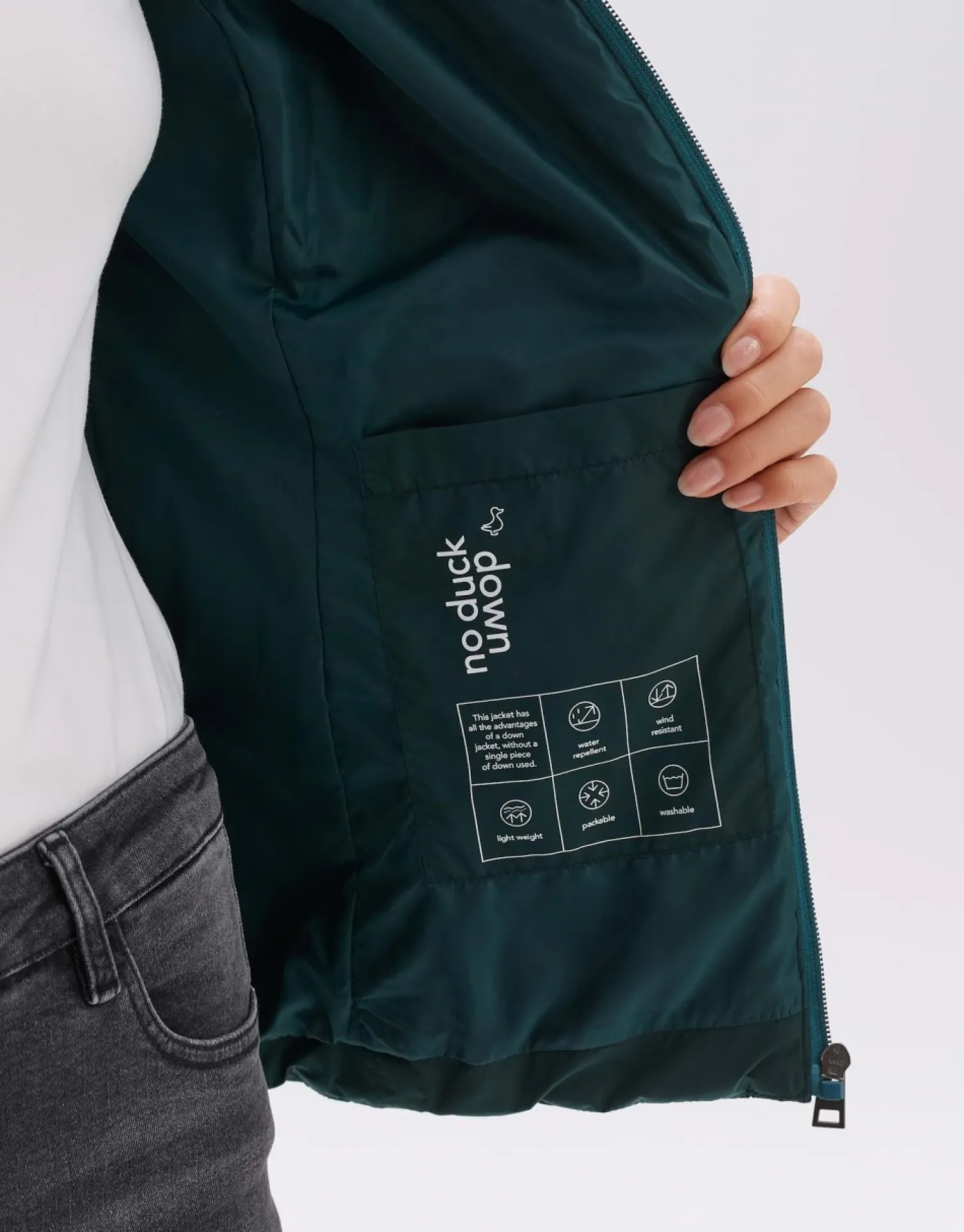 someday Fashion Outdoor>Gewatteerd Jas Holisha Deep Teal