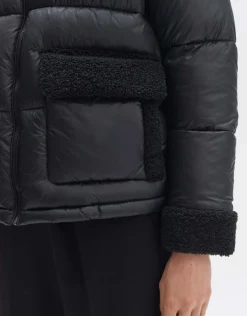 someday Fashion Outdoor>Gewatteerd Jas Holita Black
