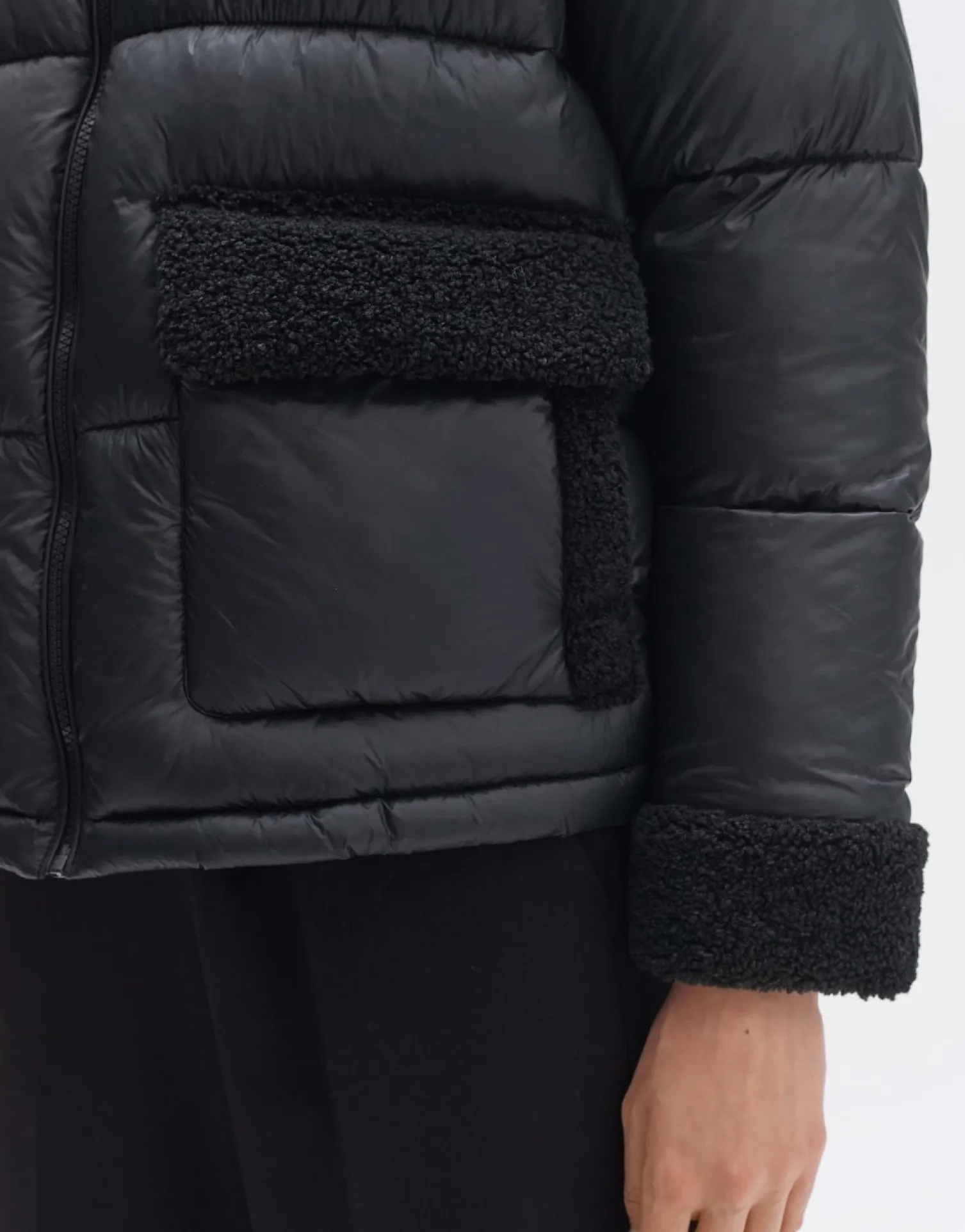someday Fashion Outdoor>Gewatteerd Jas Holita Black