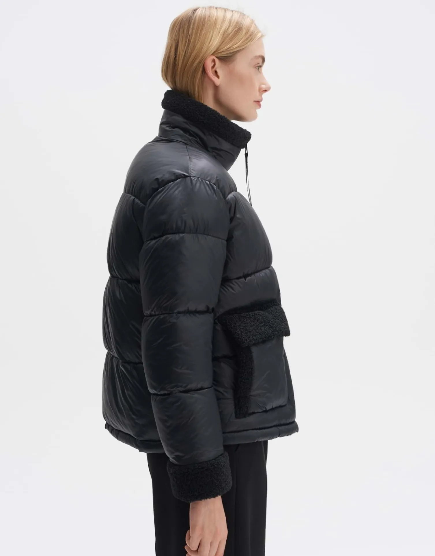 someday Fashion Outdoor>Gewatteerd Jas Holita Black