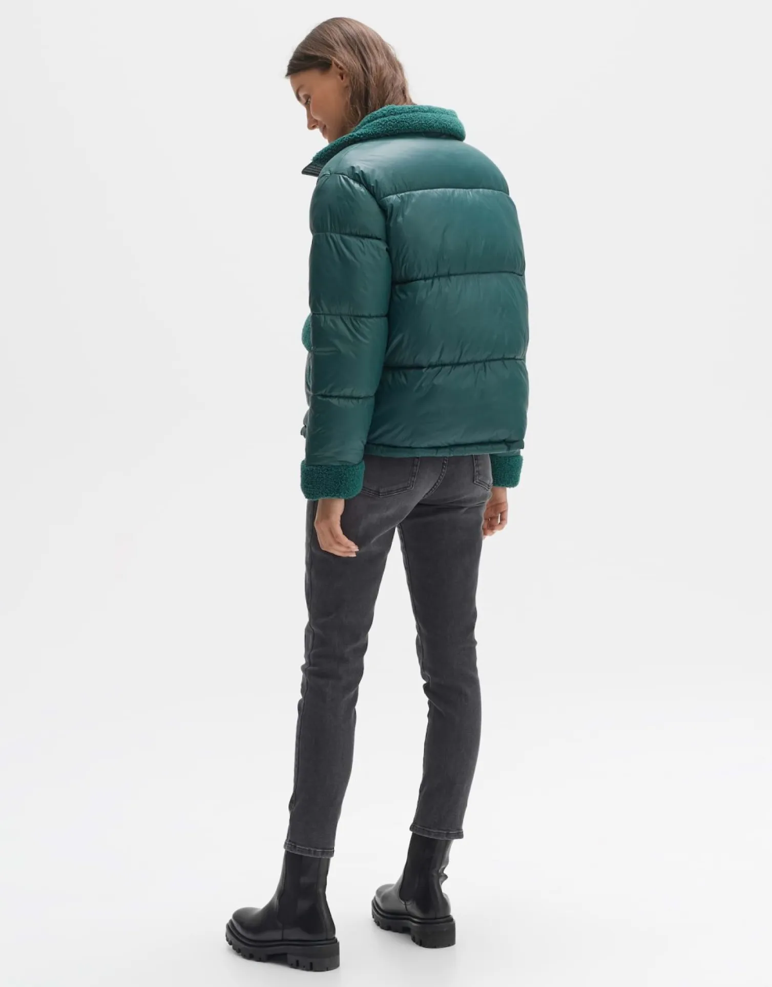 someday Fashion Outdoor>Gewatteerd Jas Holita Deep Teal