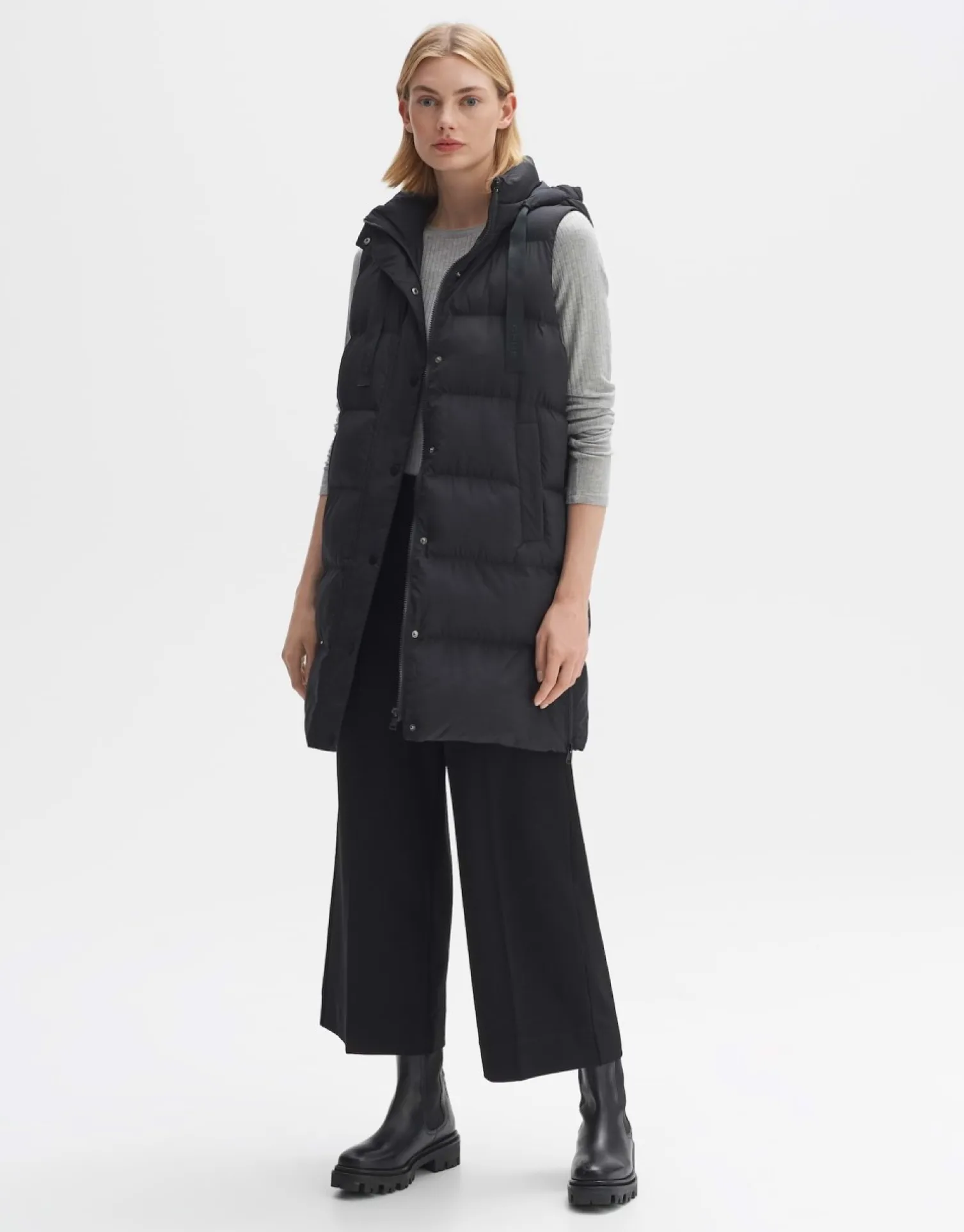 someday Fashion Blazer Vesten>Gewatteerde Bodywarmer Wafina Black