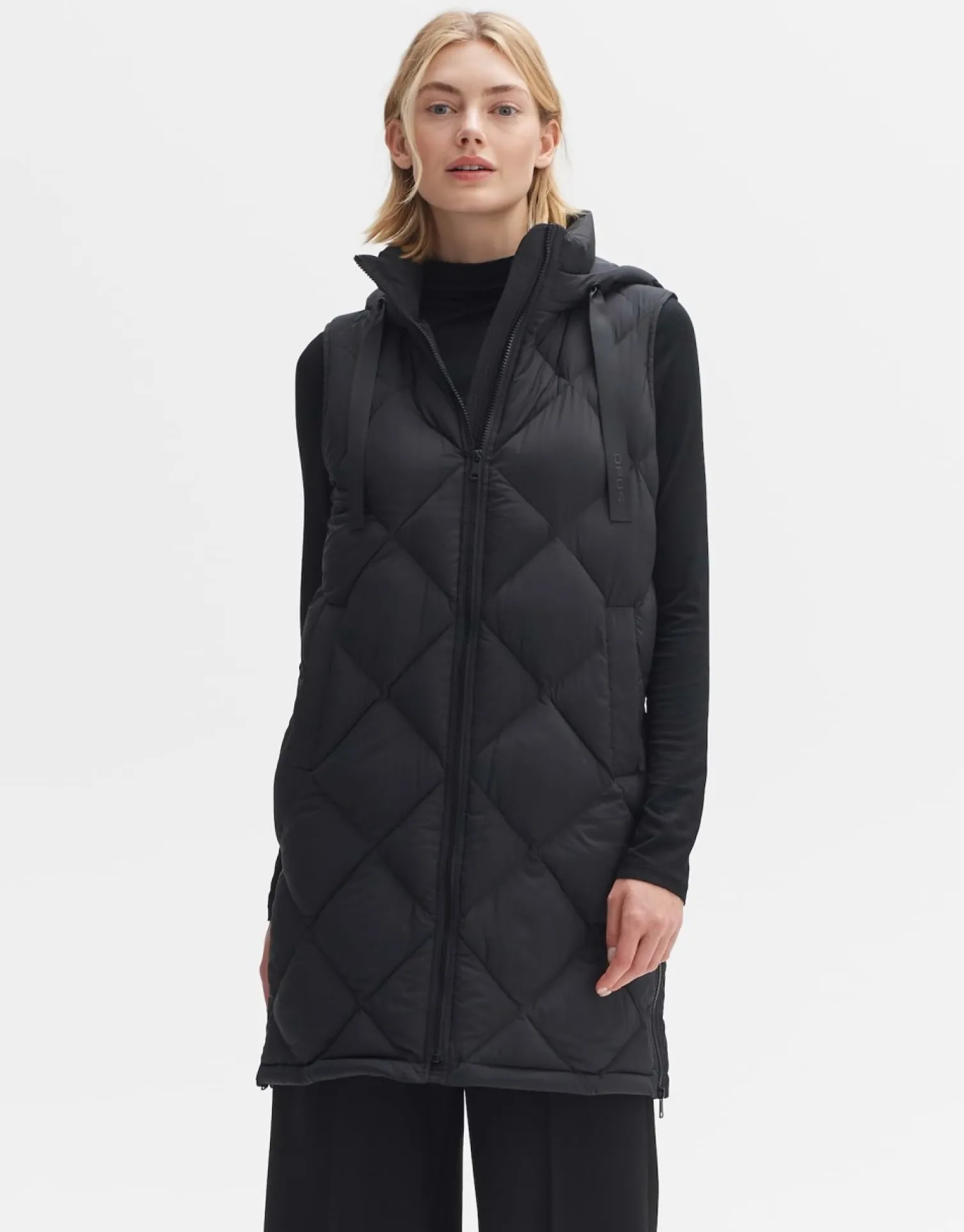 someday Fashion Blazer Vesten>Gewatteerde Bodywarmer Wafi Black