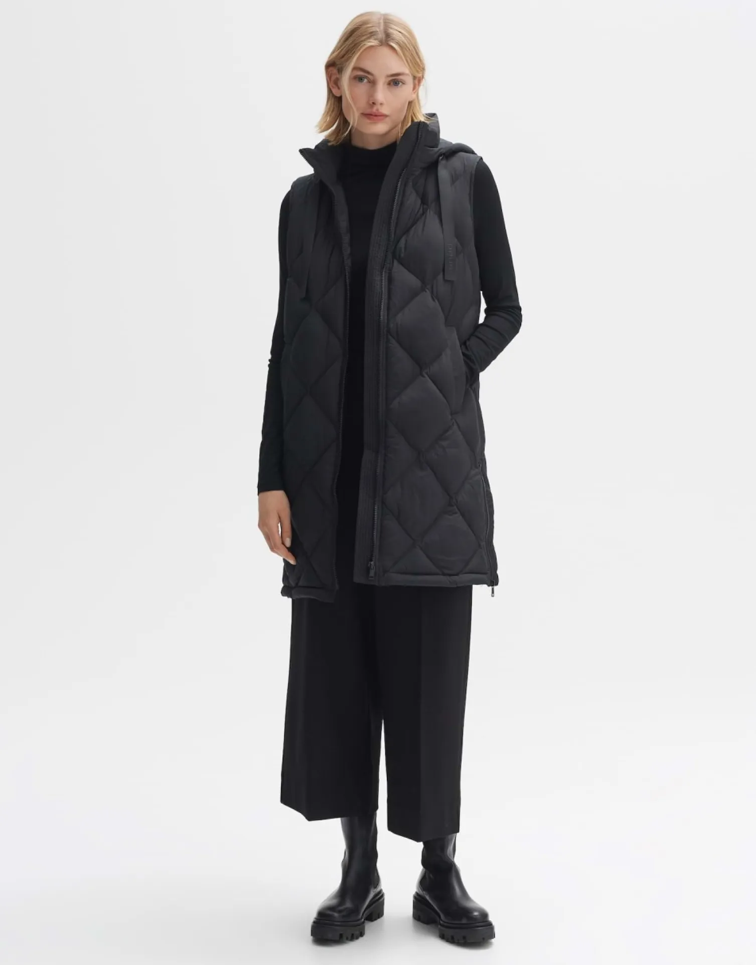 someday Fashion Blazer Vesten>Gewatteerde Bodywarmer Wafi Black
