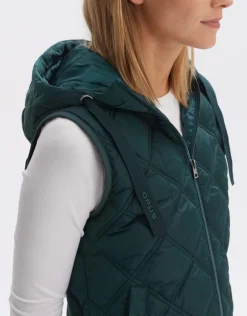 someday Fashion Blazer Vesten>Gewatteerde Bodywarmer Wemo Deep Teal
