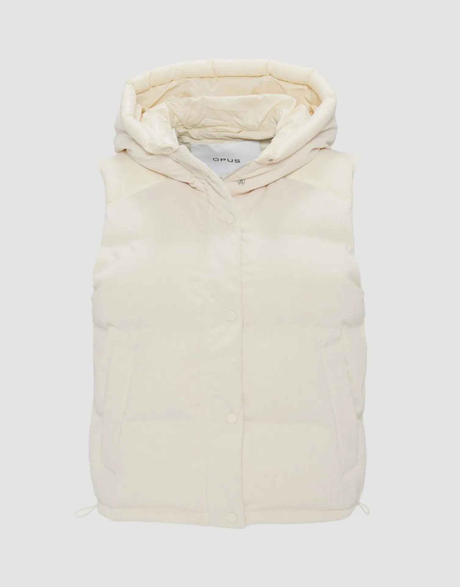 someday Fashion Blazer Vesten>Gewatteerde Bodywarmer Wolma Soft Cream