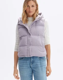 someday Fashion Blazer Vesten>Gewatteerde Bodywarmer Wolma Soft Viola