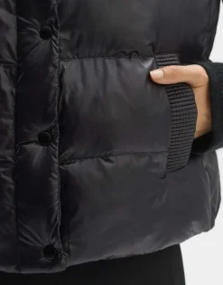 someday Fashion Blazer Vesten>Gewatteerde Bodywarmer Wulja Black