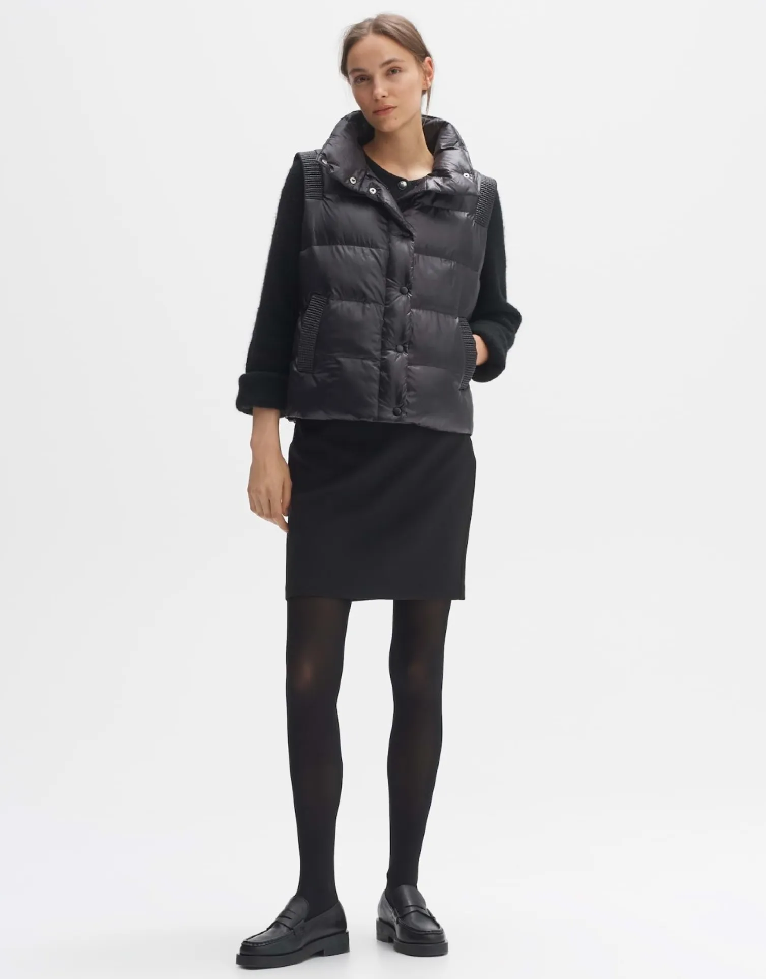 someday Fashion Blazer Vesten>Gewatteerde Bodywarmer Wulja Black