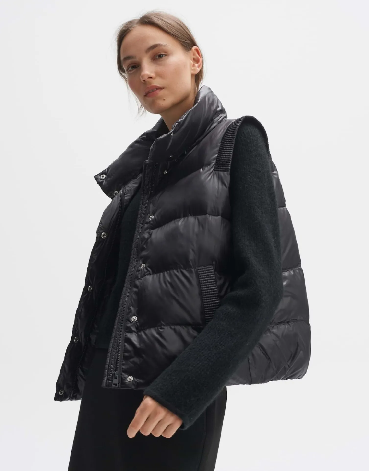 someday Fashion Blazer Vesten>Gewatteerde Bodywarmer Wulja Black