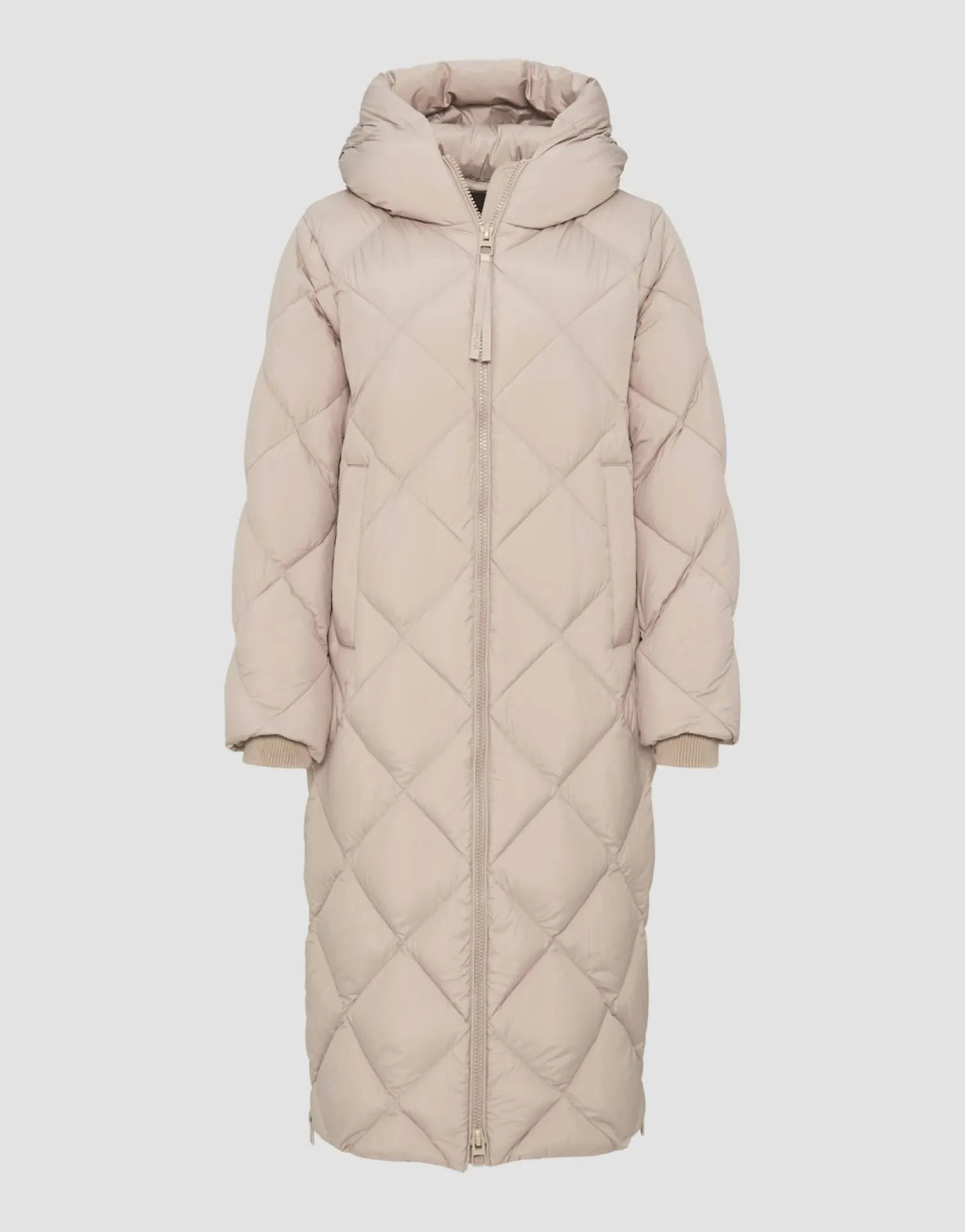 someday Fashion Outdoor>Gewatteerde Mantel Hubine Macadamia