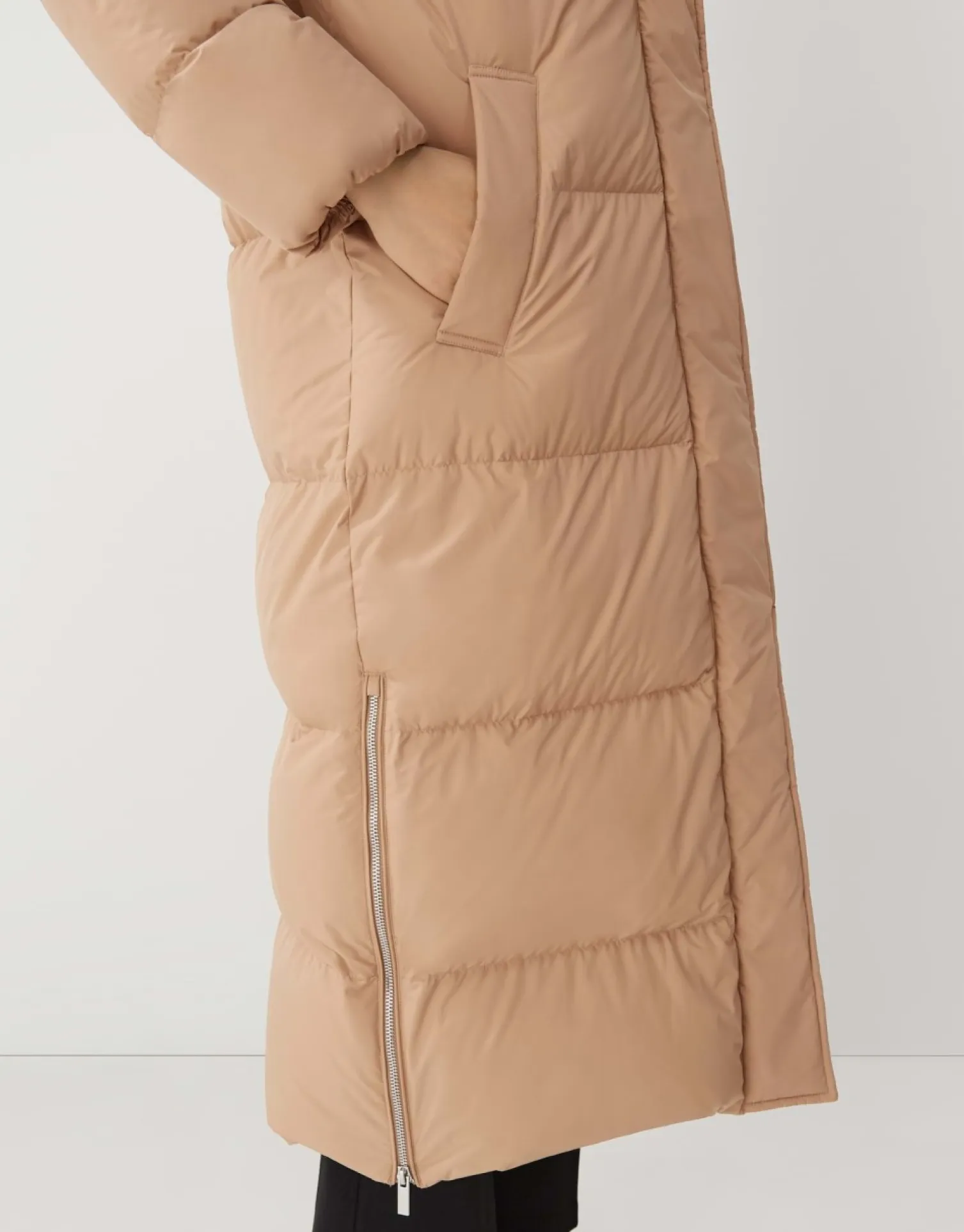 someday Fashion Outdoor>Gewatteerde Mantel Varica Brown Hazel