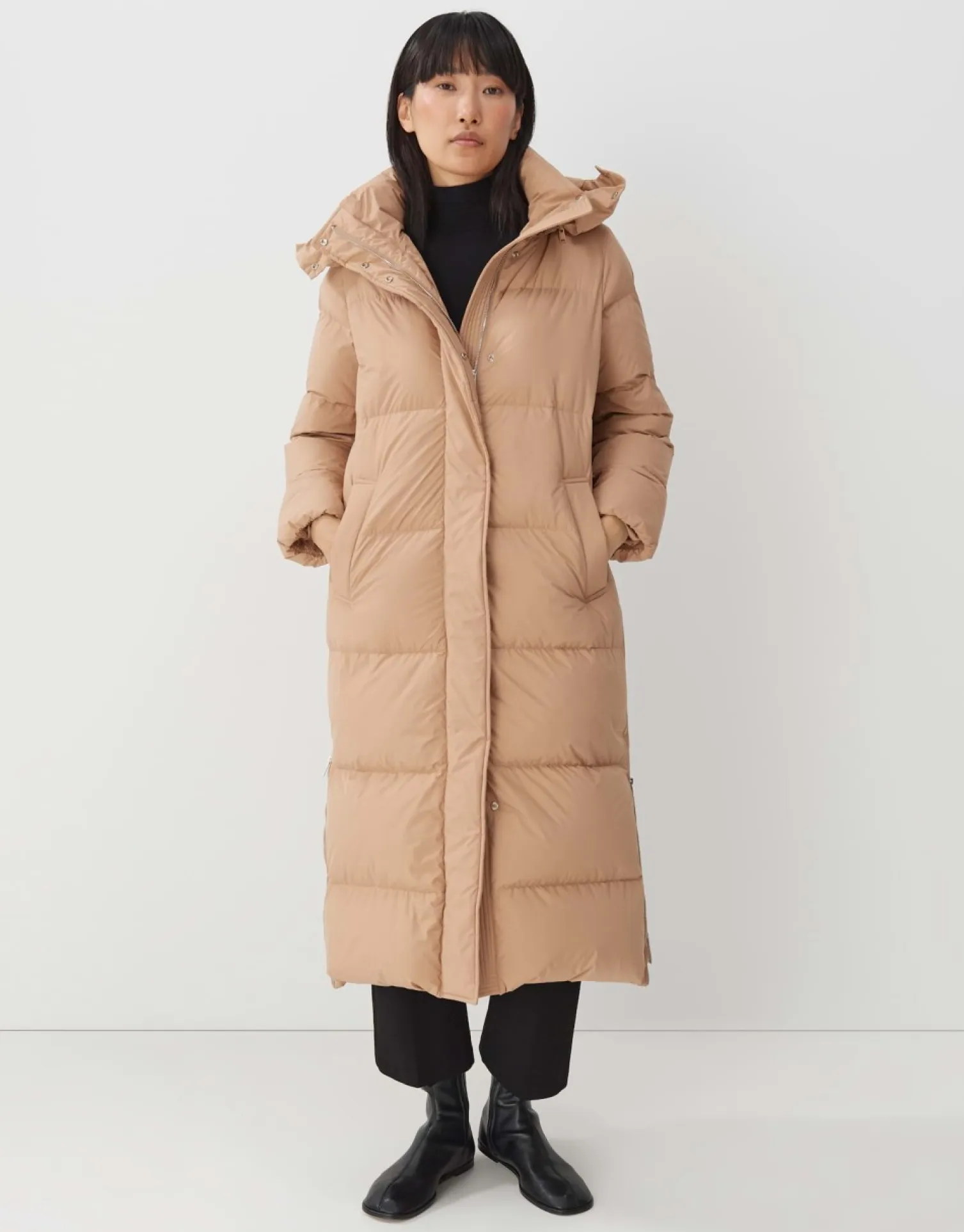 someday Fashion Outdoor>Gewatteerde Mantel Varica Brown Hazel