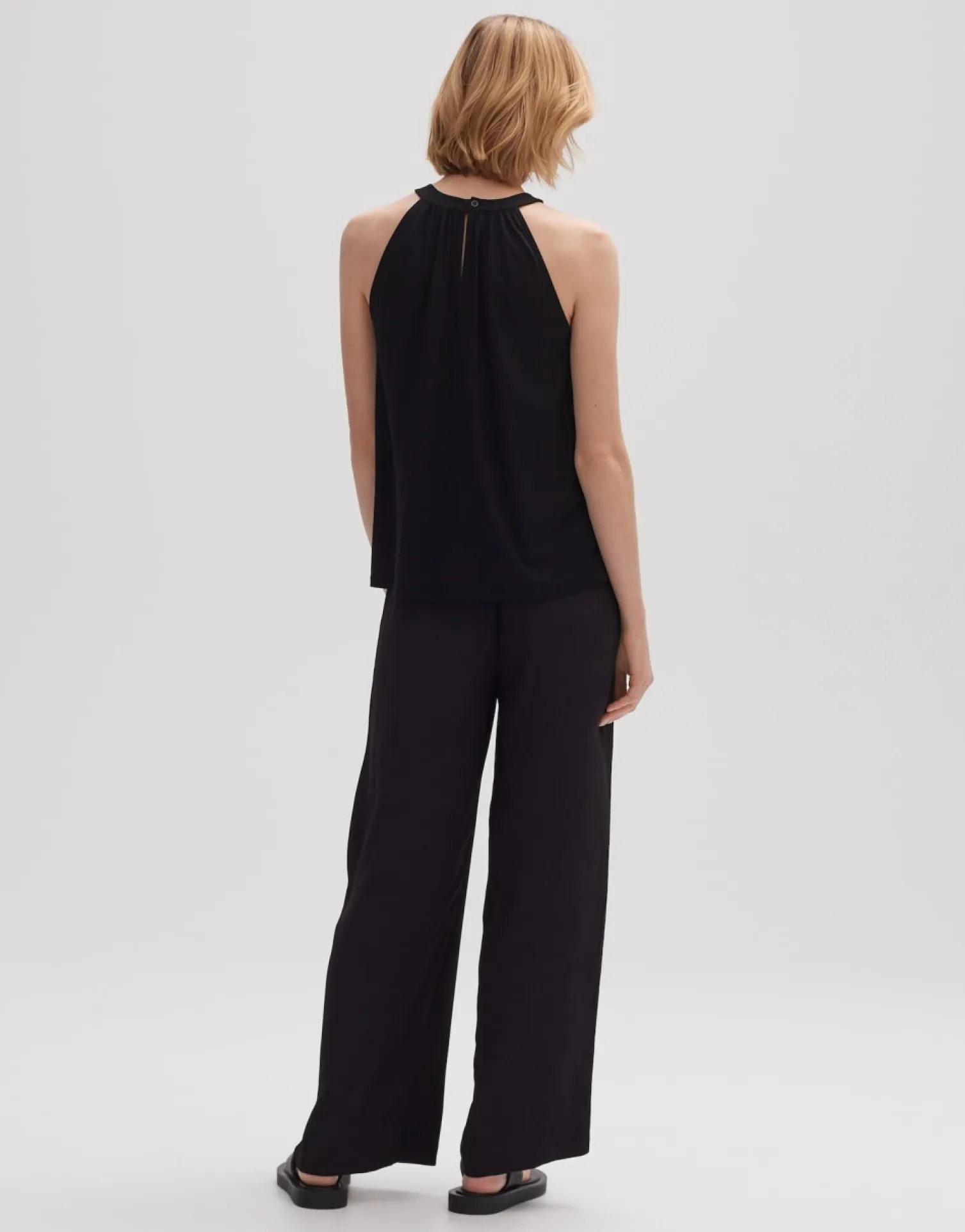 someday Fashion Shirts>Haltertop Imoro Black