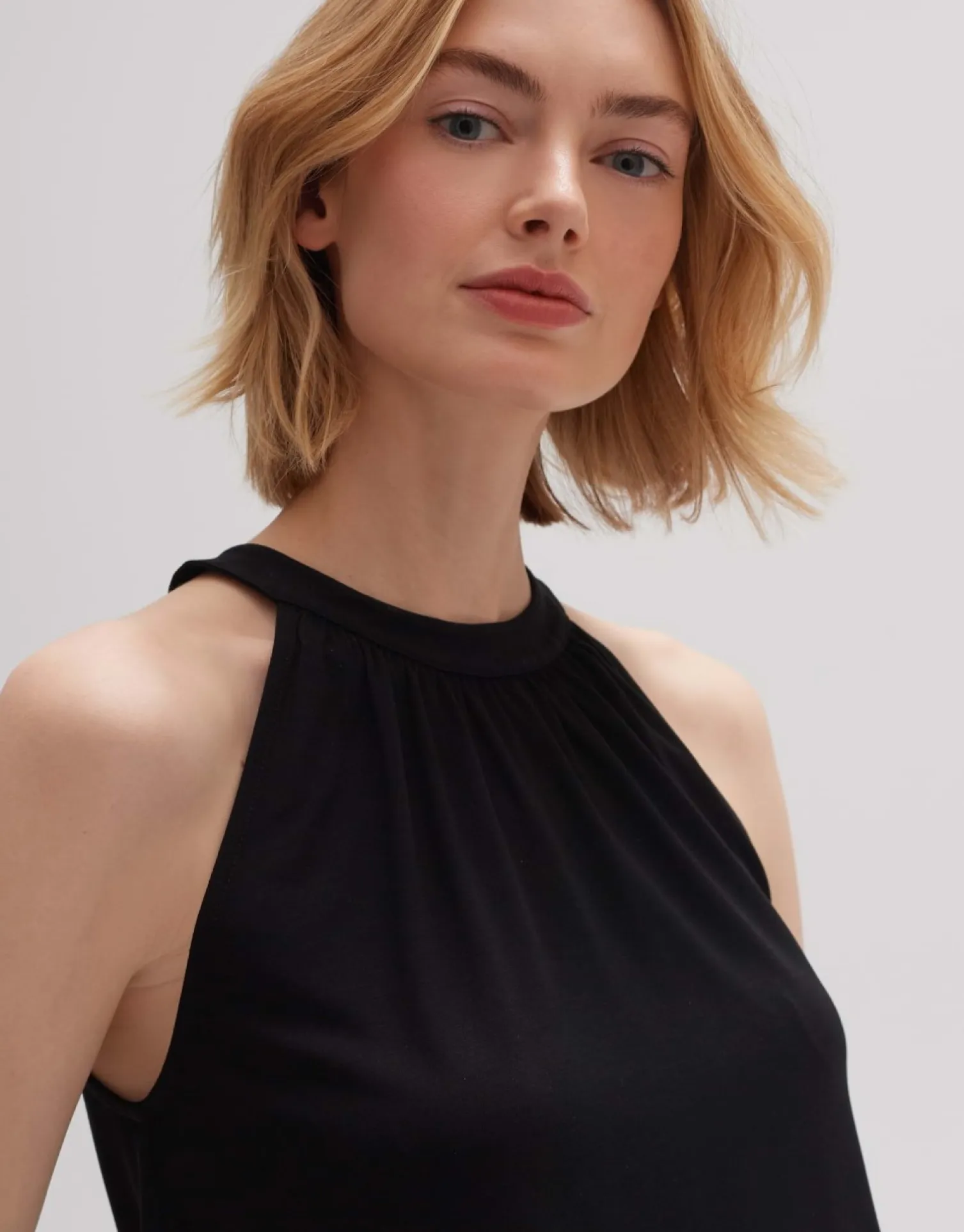someday Fashion Shirts>Haltertop Imoro Black