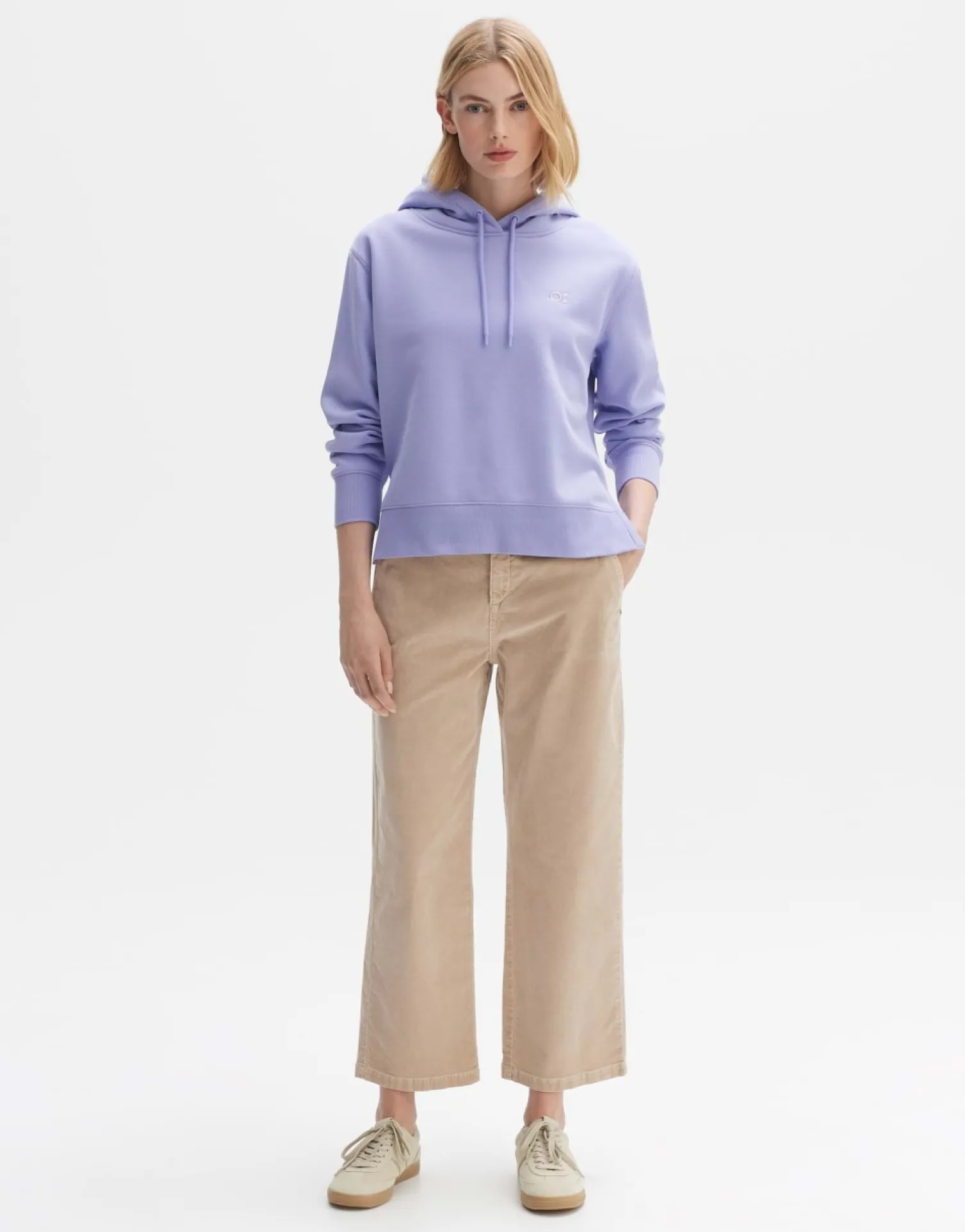 someday Fashion Sweat>Hoodie Gadiri Soft Viola