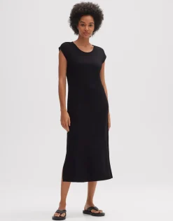 someday Fashion Jurken Rokken>Jerseyjurk Winston Black