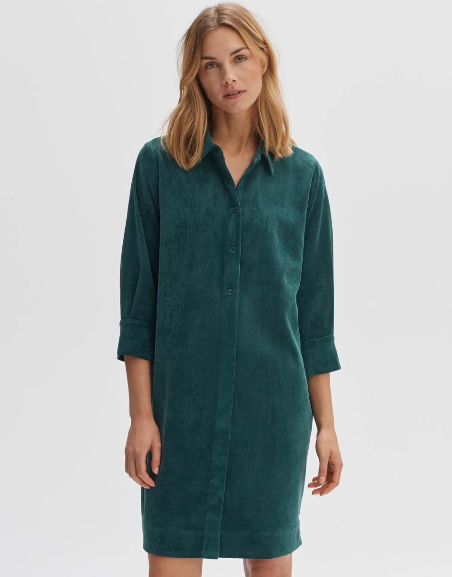 someday Fashion Jurken Rokken>Jurk Wedelia Deep Teal