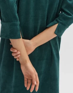 someday Fashion Jurken Rokken>Jurk Wedelia Deep Teal