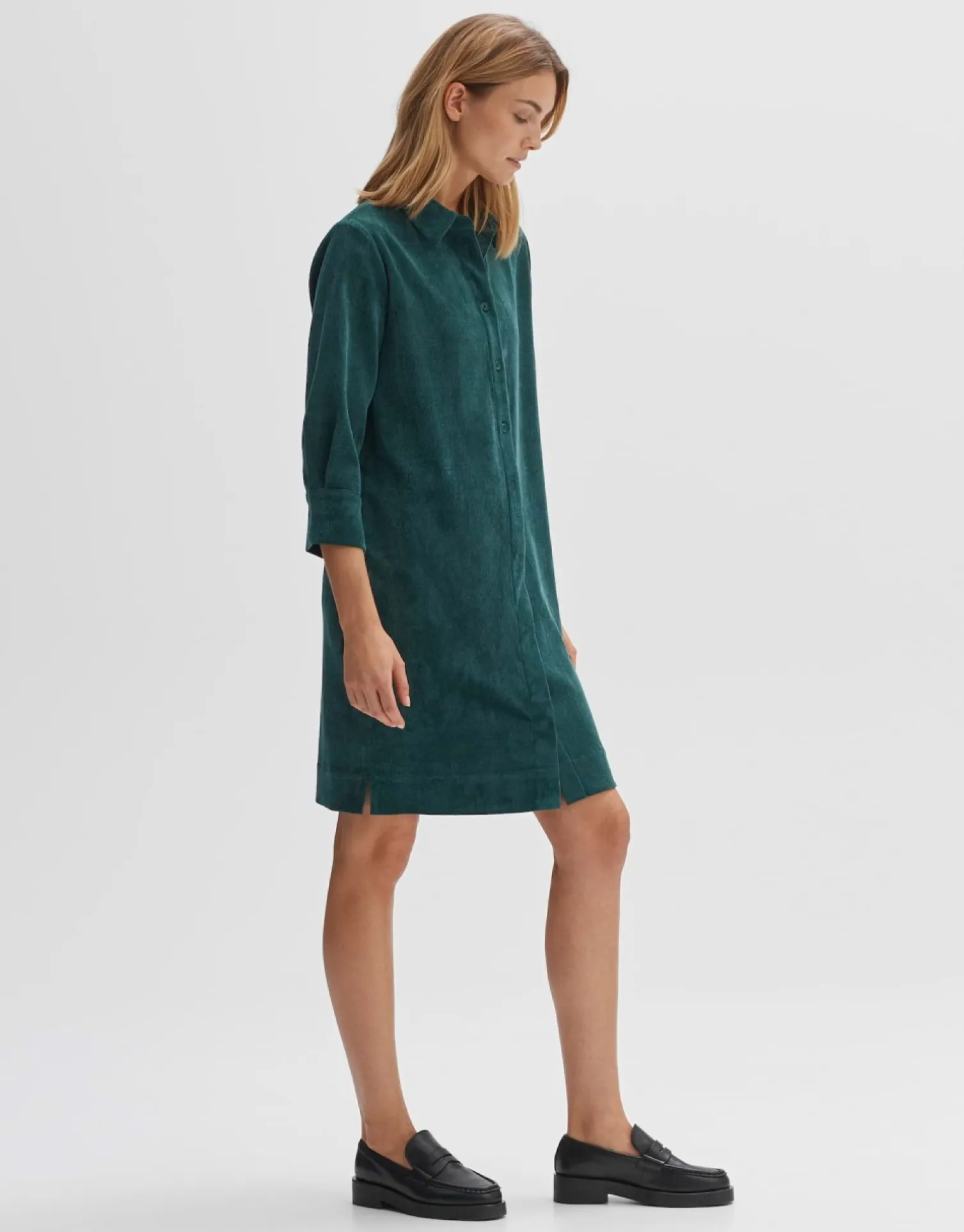 someday Fashion Jurken Rokken>Jurk Wedelia Deep Teal