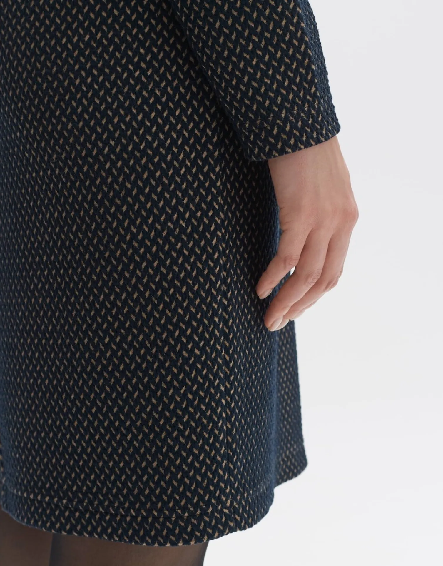 someday Fashion Jurken Rokken>Jurk Wegas Two Tone Nutmeg