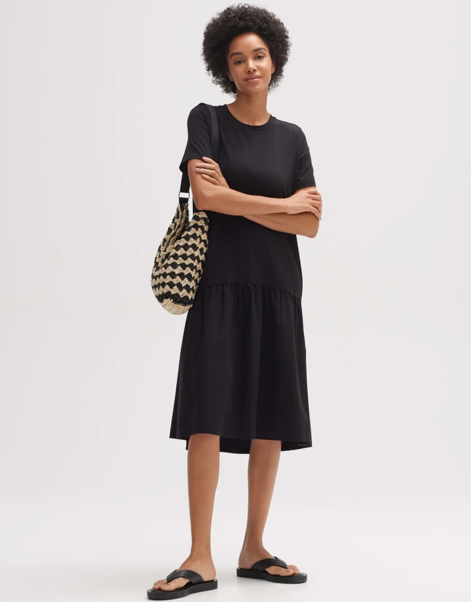 someday Fashion Jurken Rokken>Jurk Wobito Black