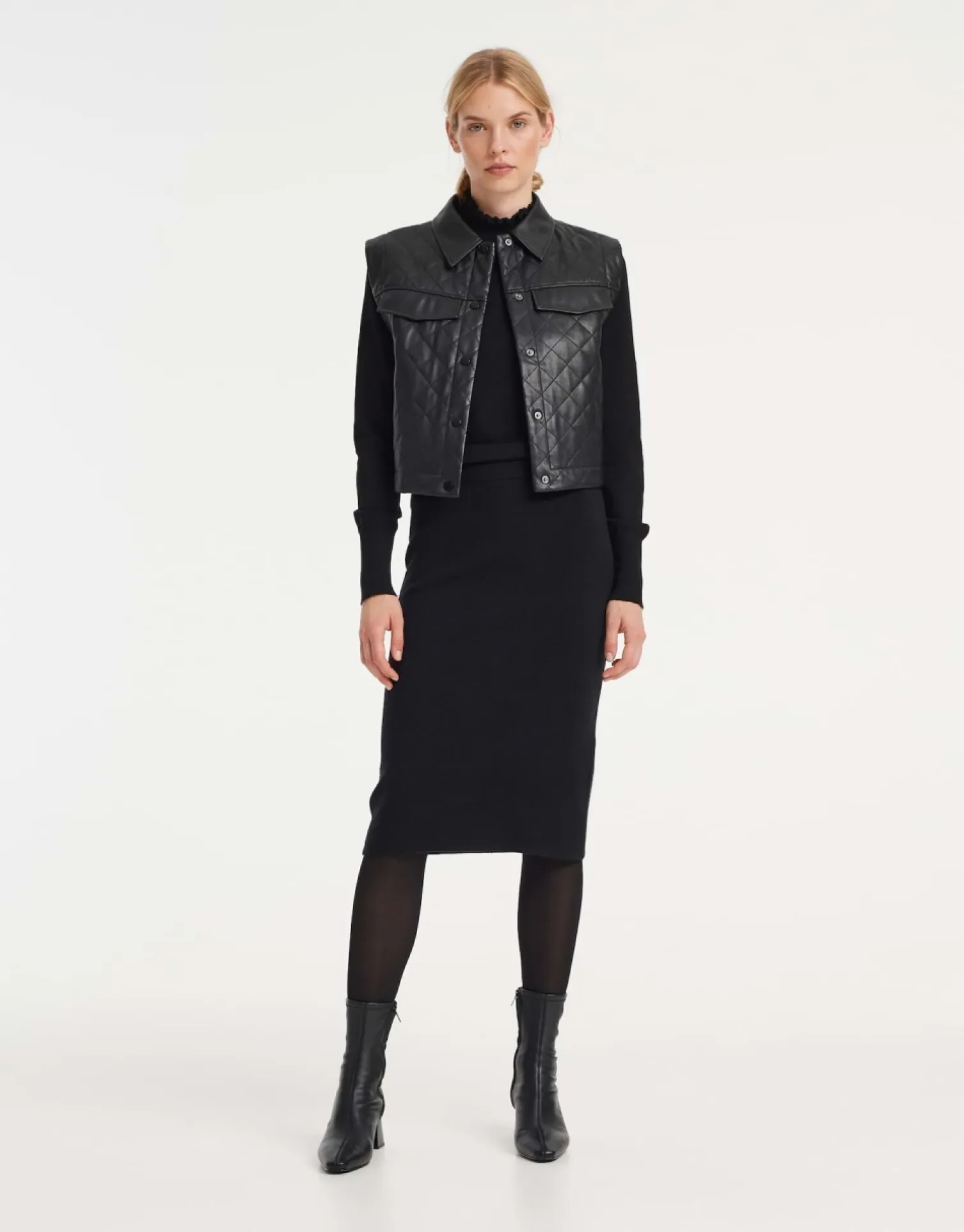 someday Fashion Jurken Rokken>Kokerrok Ronka Black