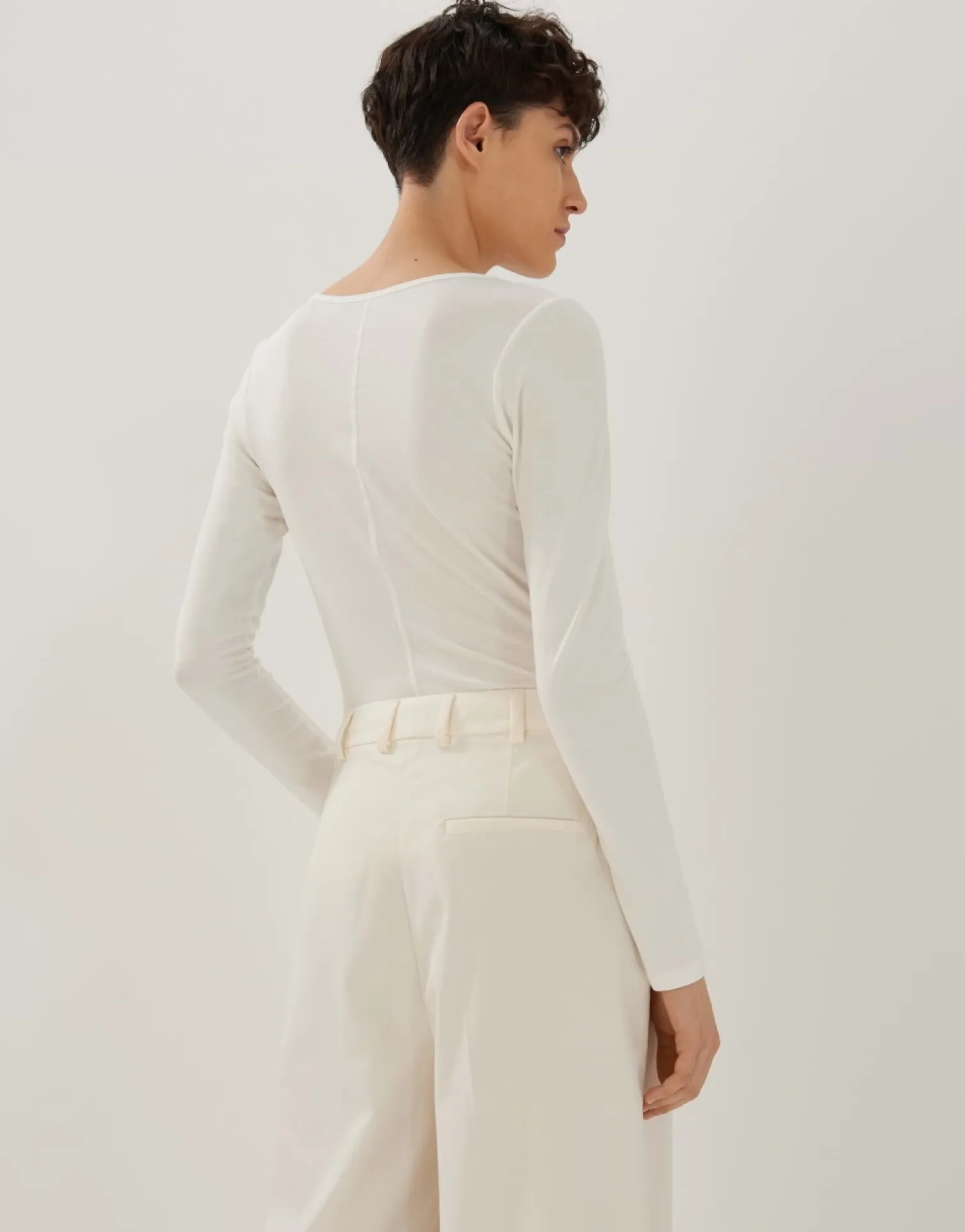 someday Fashion Shirts>Longsleeve Kalia Milk