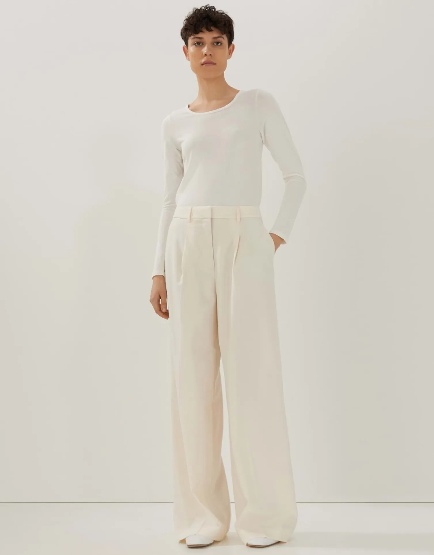 someday Fashion Shirts>Longsleeve Kalia Milk