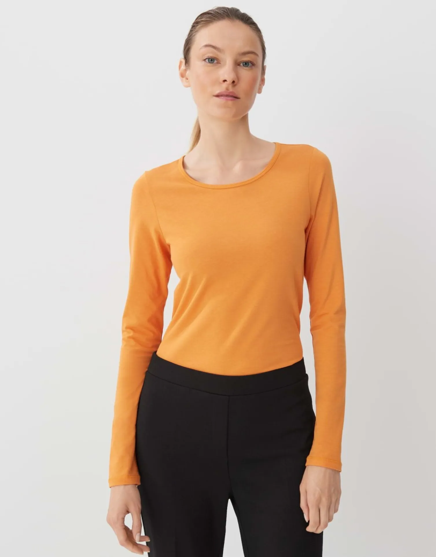 someday Fashion Shirts>Longsleeve Kalia Crush Orange