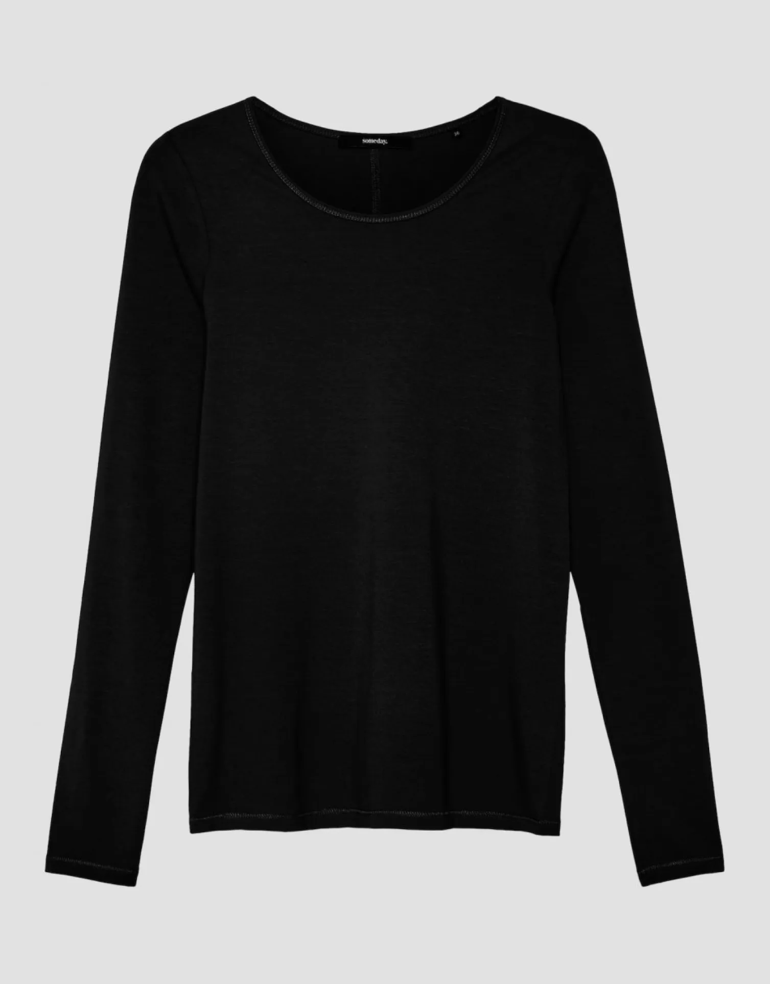 someday Fashion Shirts>Longsleeve Kalia Black