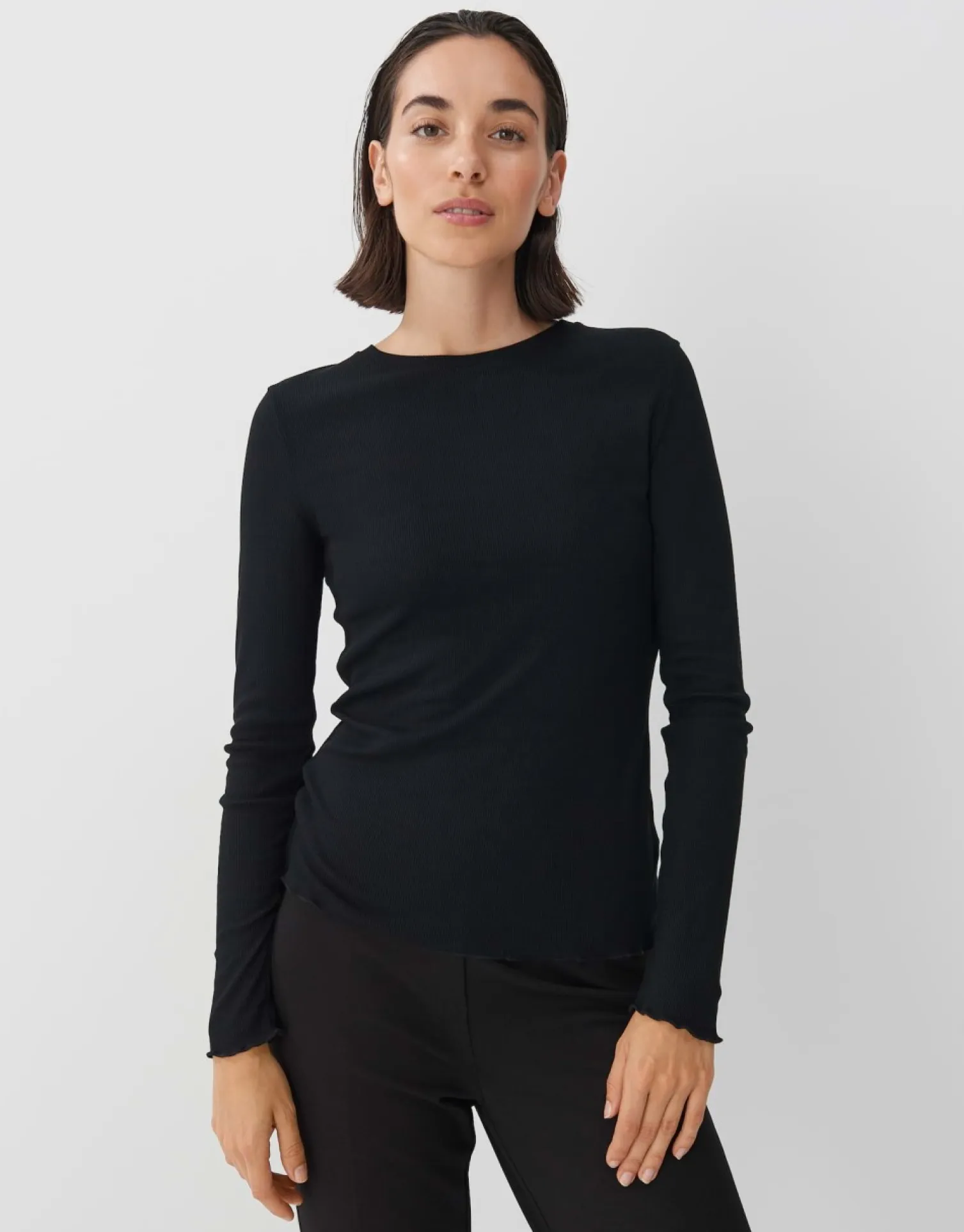 someday Fashion Shirts>Longsleeve Kevy Black