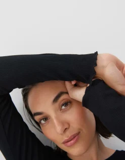 someday Fashion Shirts>Longsleeve Kevy Black