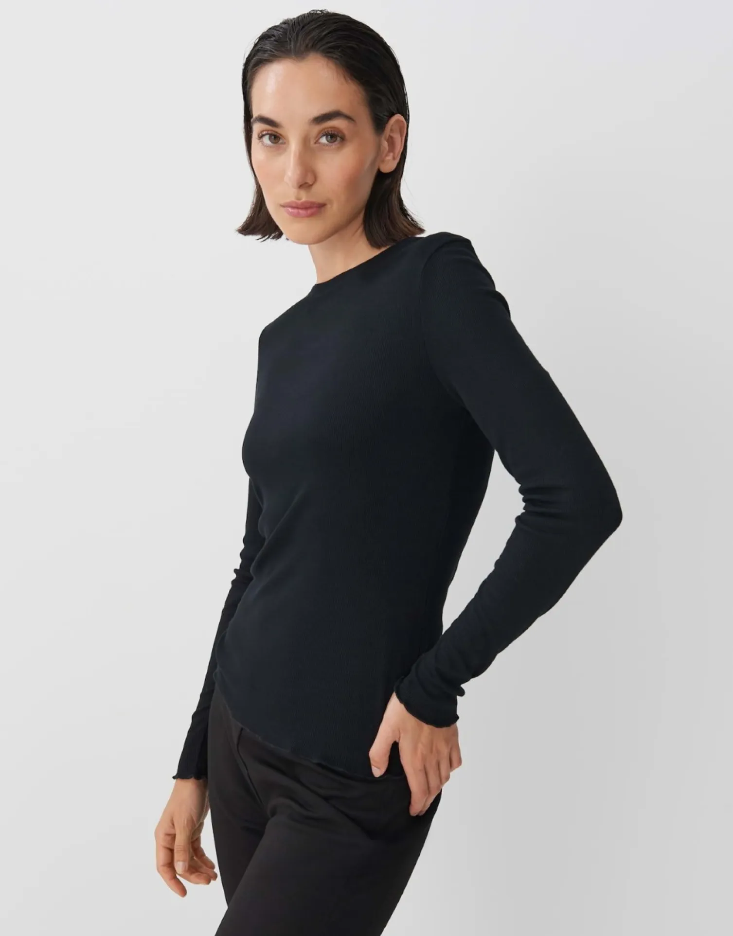 someday Fashion Shirts>Longsleeve Kevy Black