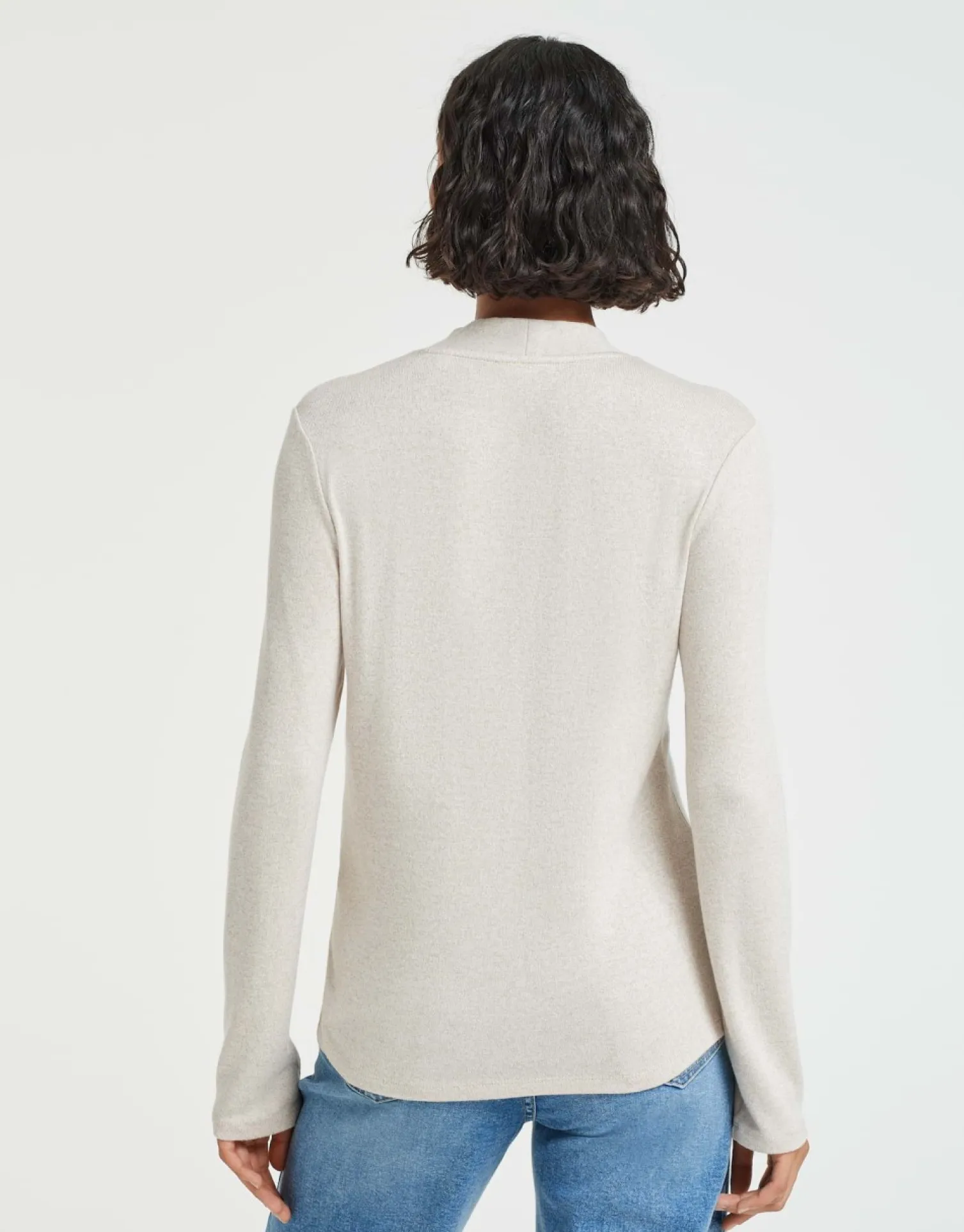 someday Fashion Shirts>Longsleeve Sabera Macadamia