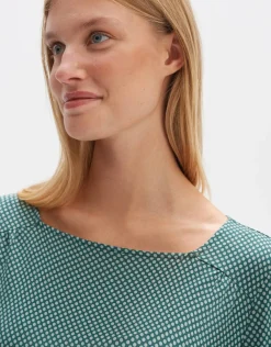 someday Fashion Shirts>Longsleeve Sandya Deep Teal