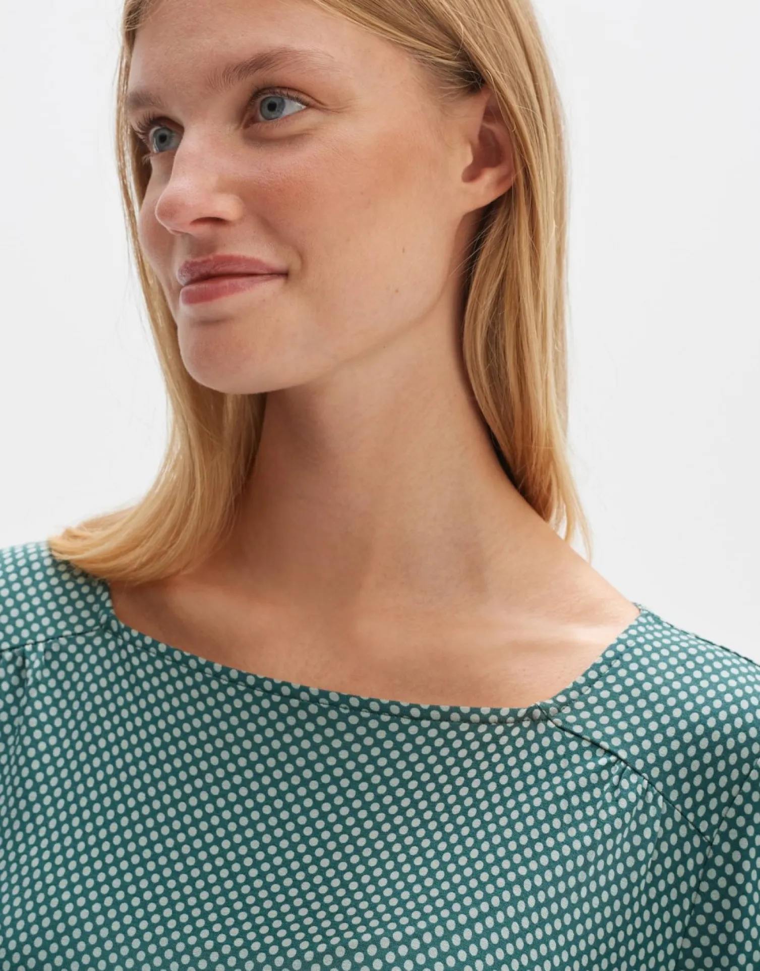 someday Fashion Shirts>Longsleeve Sandya Deep Teal