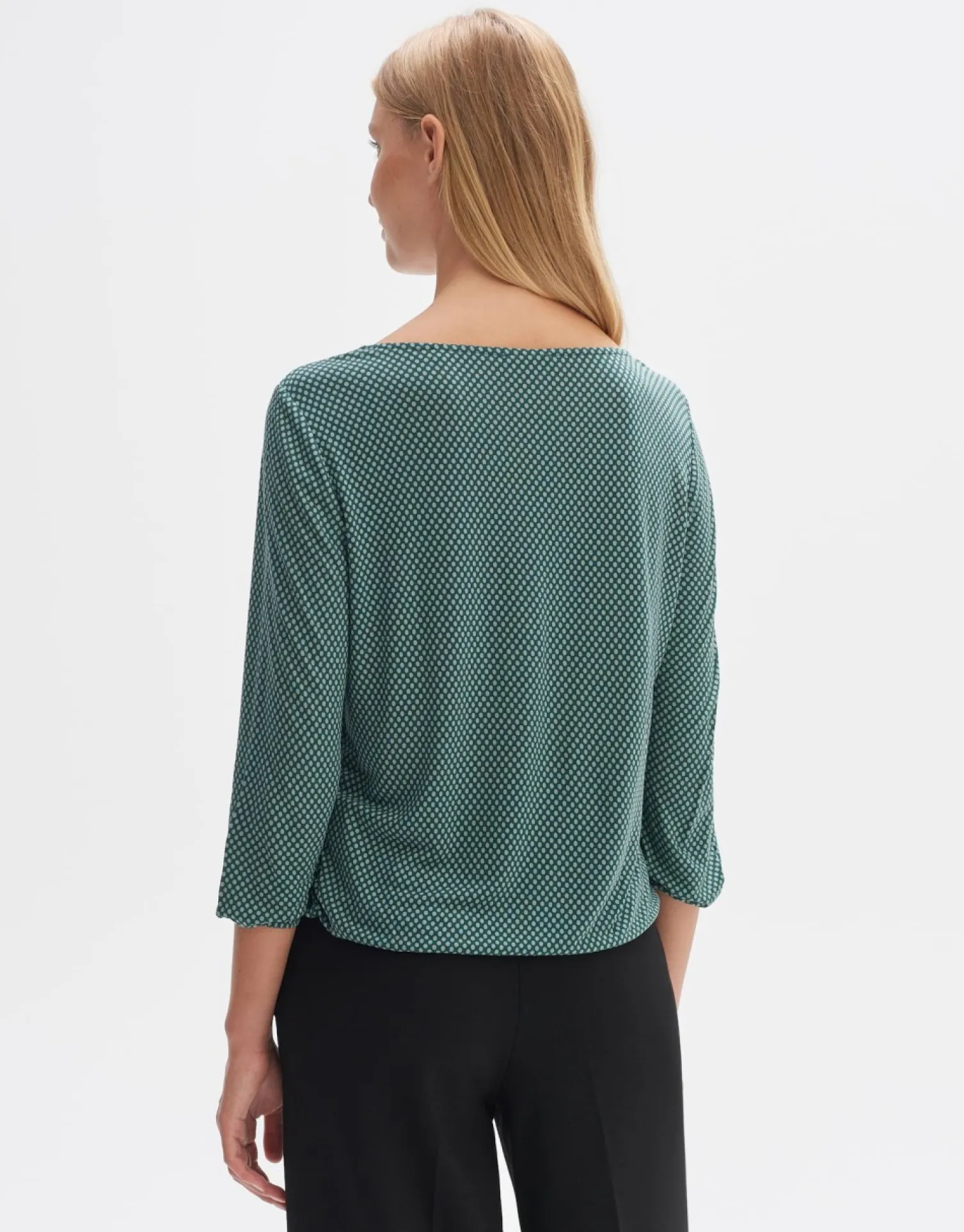 someday Fashion Shirts>Longsleeve Sandya Deep Teal