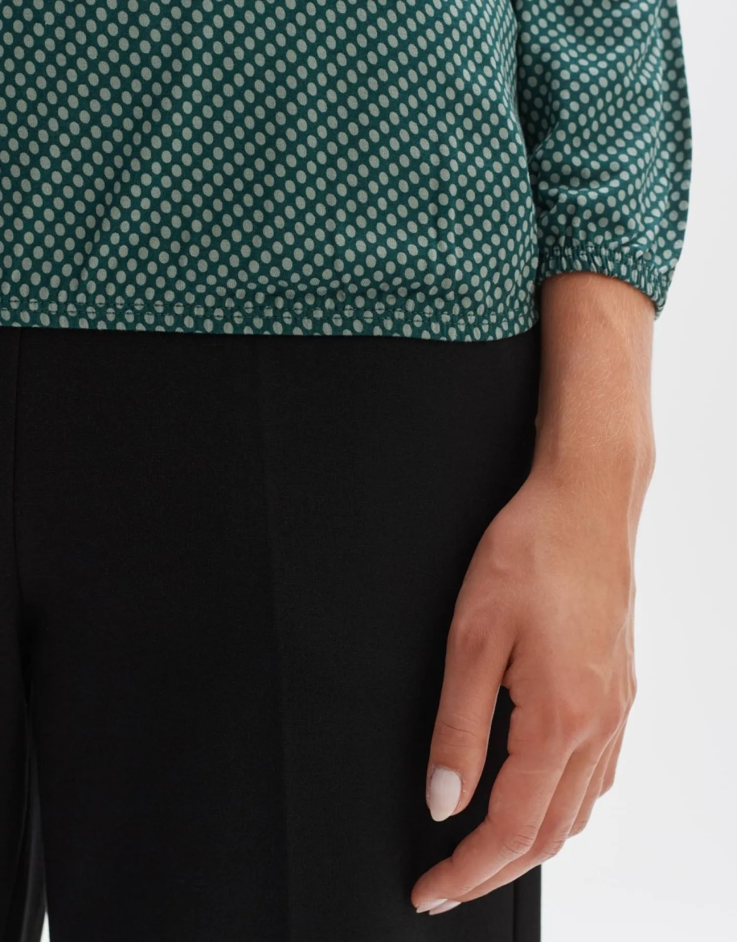 someday Fashion Shirts>Longsleeve Sandya Deep Teal