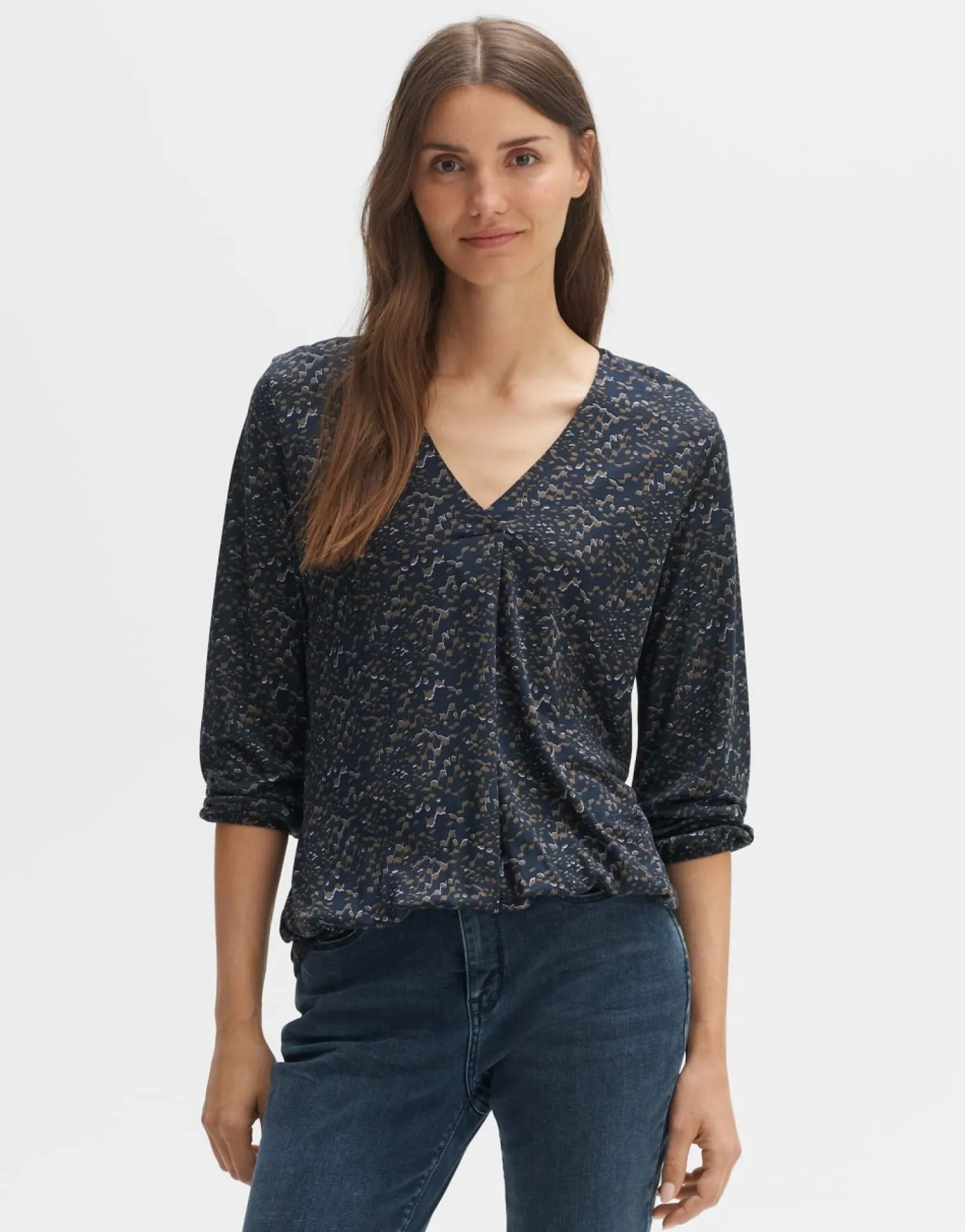 someday Fashion Shirts>Longsleeve Sannah Splendid Coal Blue