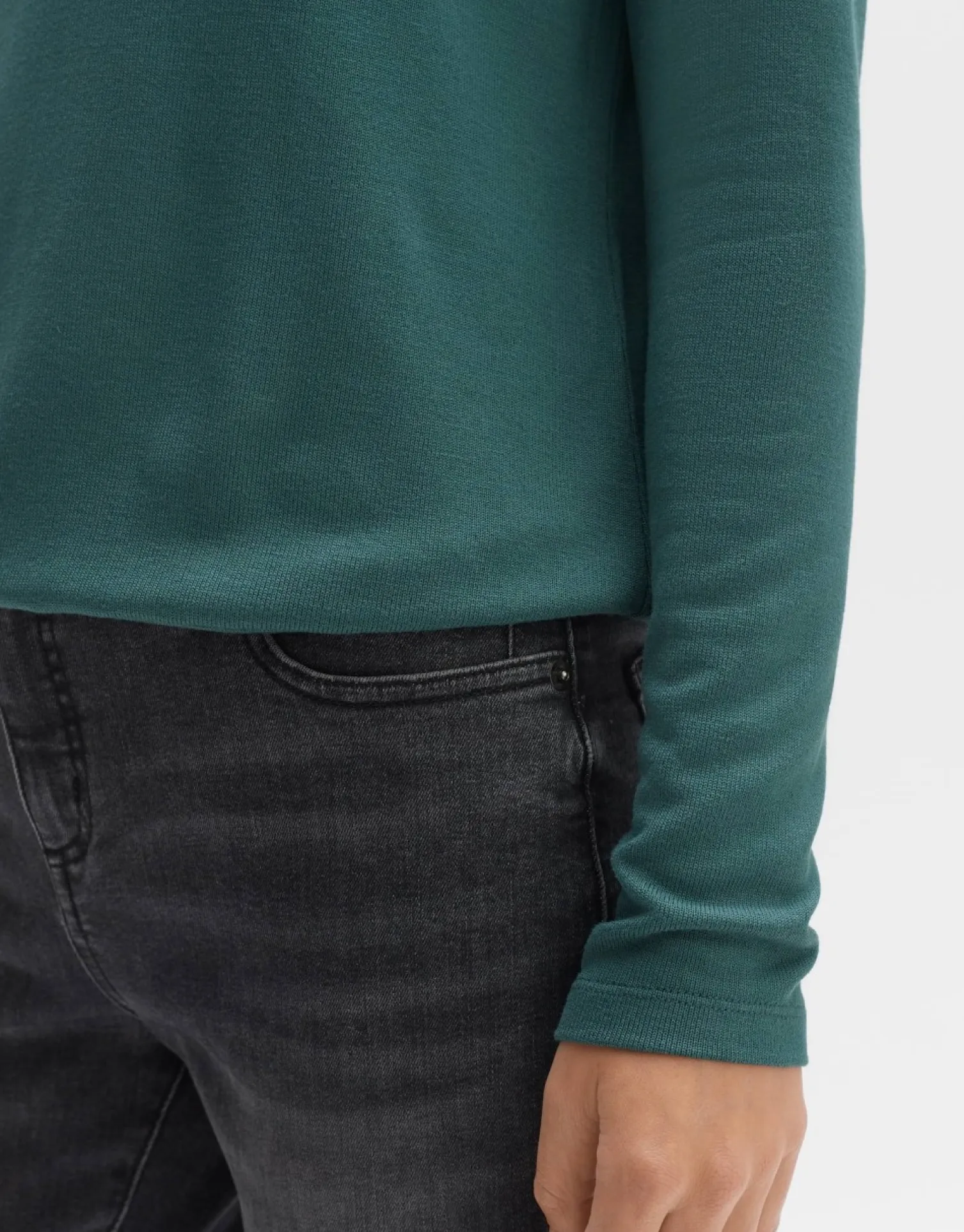 someday Fashion Shirts>Longsleeve Seshine Deep Teal
