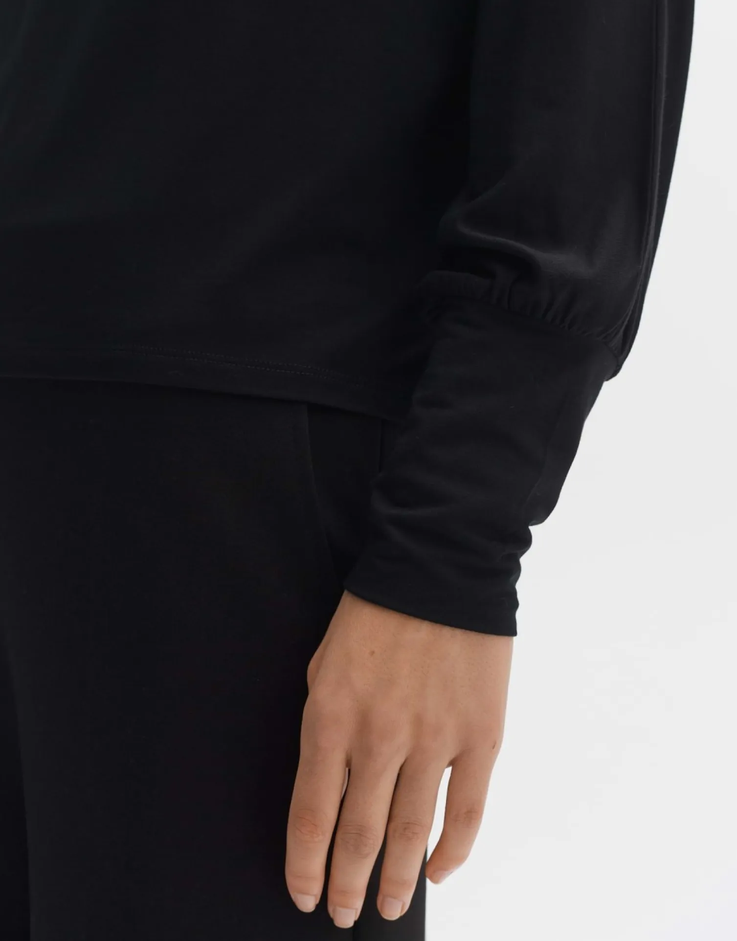 someday Fashion Shirts>Longsleeve Smaja Black