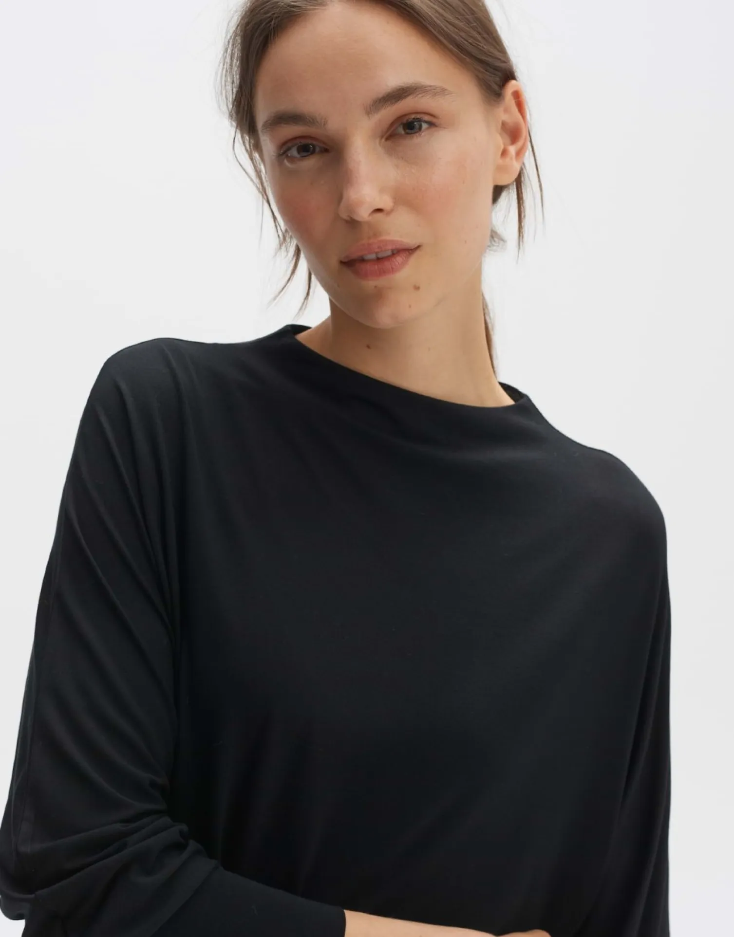someday Fashion Shirts>Longsleeve Smaja Black