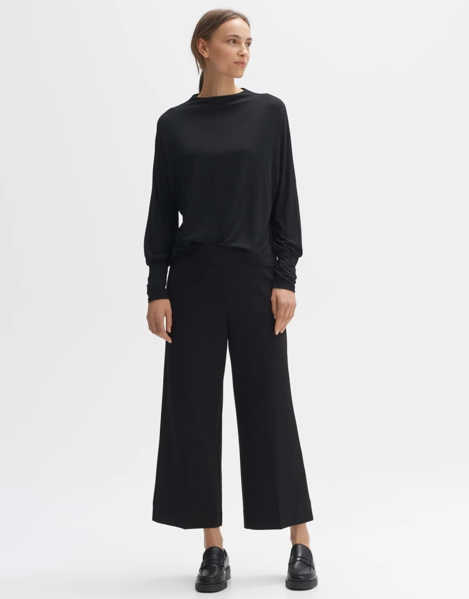 someday Fashion Shirts>Longsleeve Smaja Black