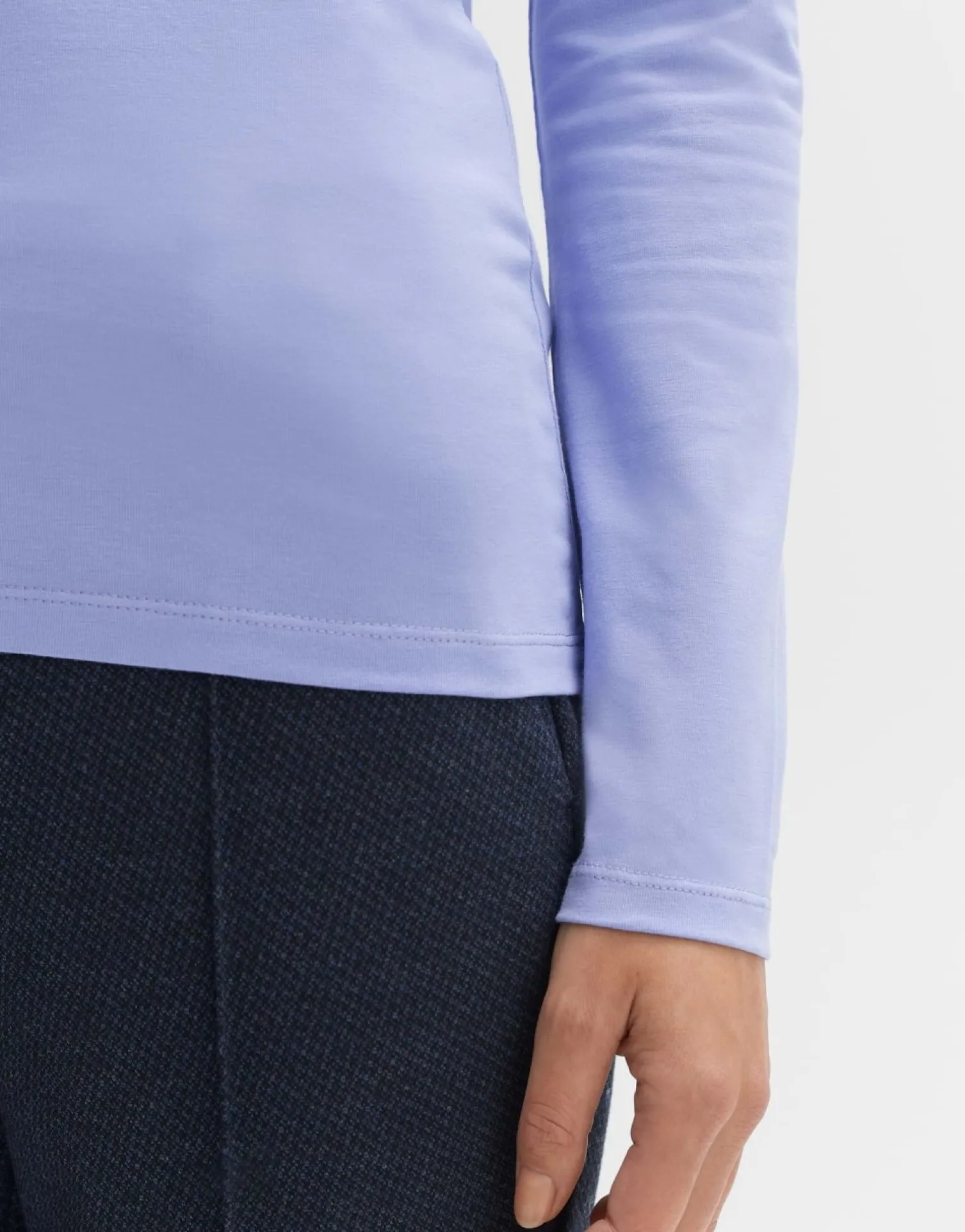 someday Fashion Shirts>Longsleeve Smilla Soft Viola
