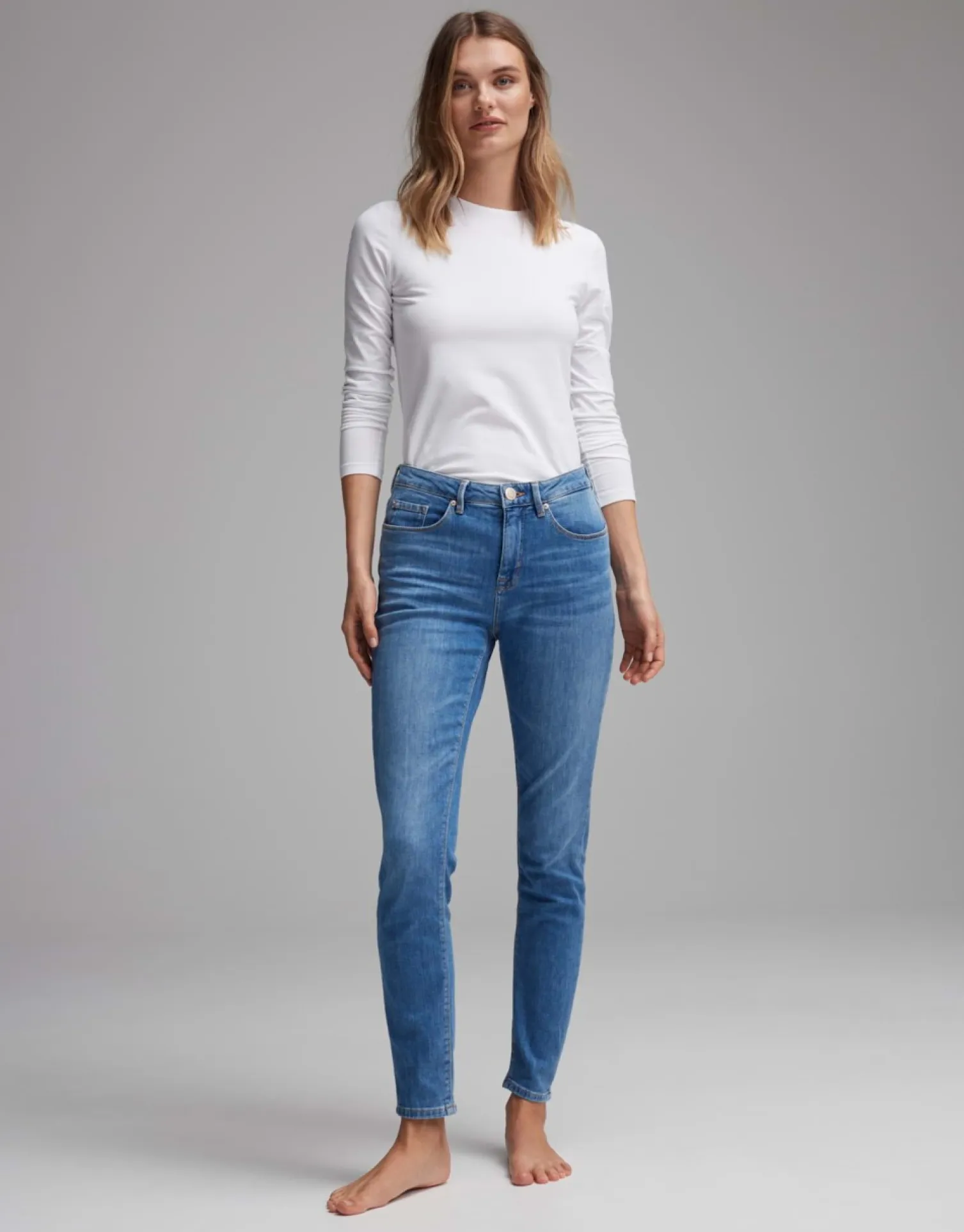 someday Fashion Shirts>Longsleeve Smilla White