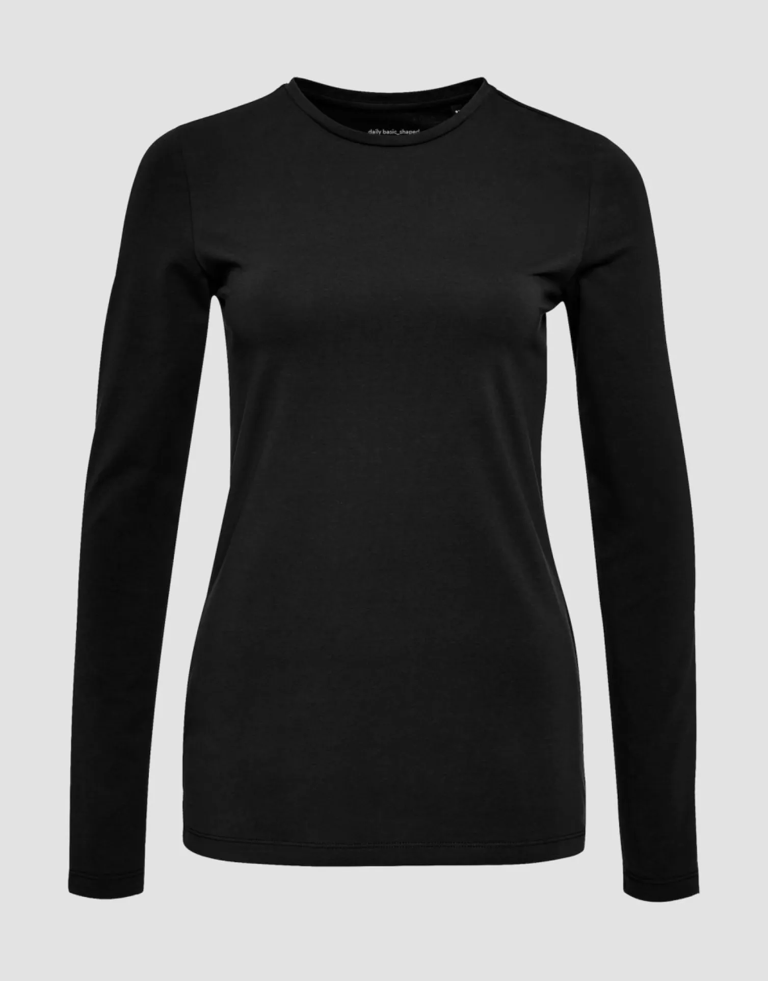 someday Fashion Shirts>Longsleeve Smilla Black