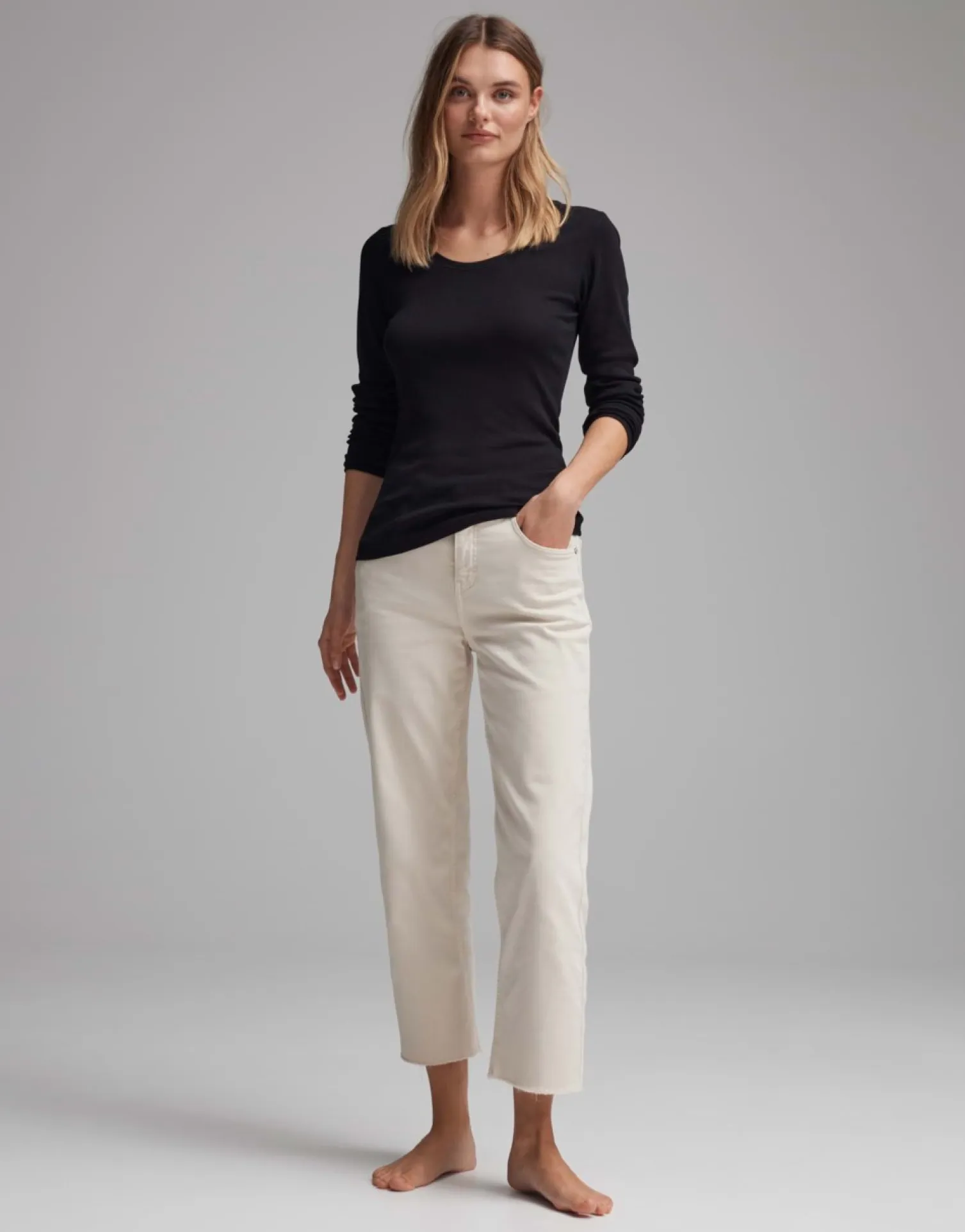 someday Fashion Shirts>Longsleeve Sorana Black
