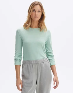 someday Fashion Shirts>Longsleeve Sueli Pale Mint